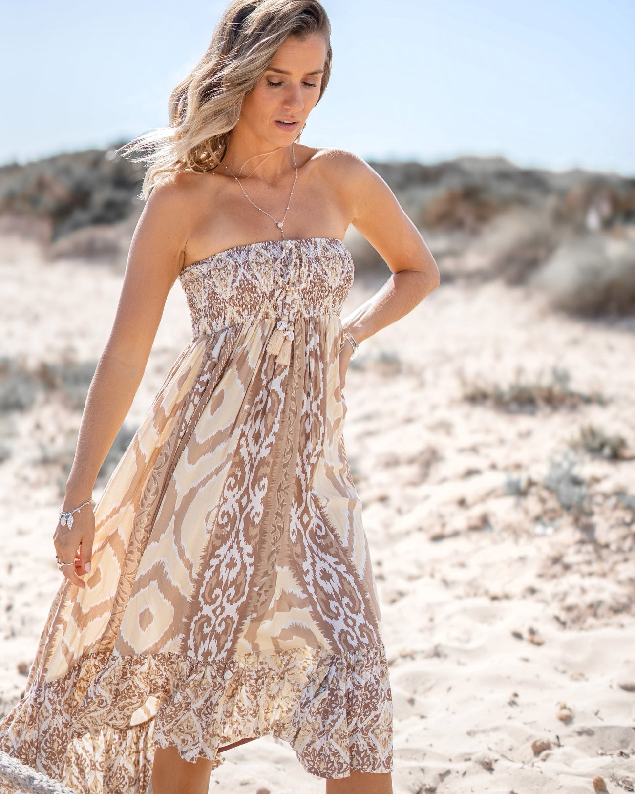 summer collection, Ibiza summer fashion, boho summer outfits, warm-weather clothing, beachy bohemian style