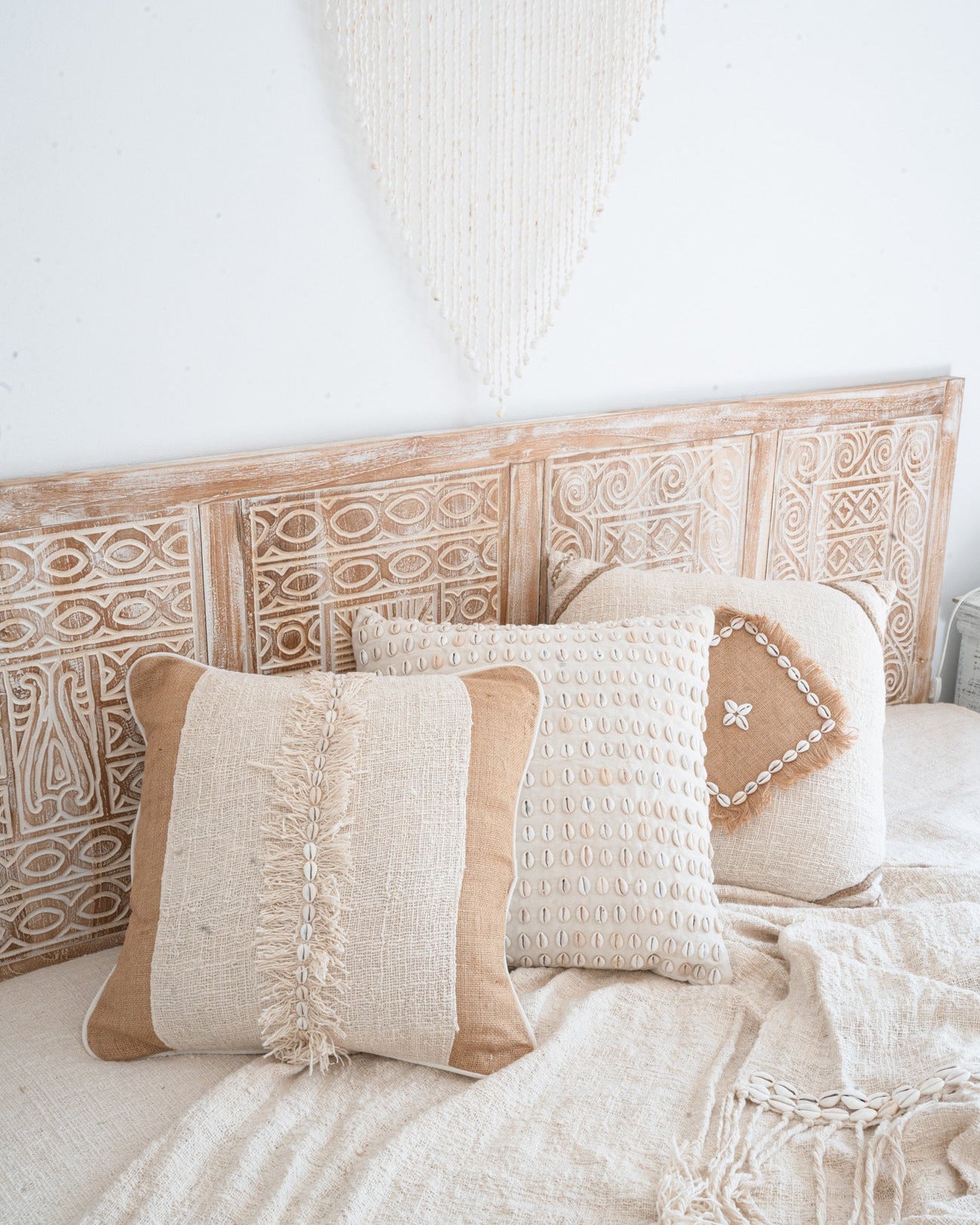 Ibiza home decor, bohemian interior, natural materials, home accessories, boho living style