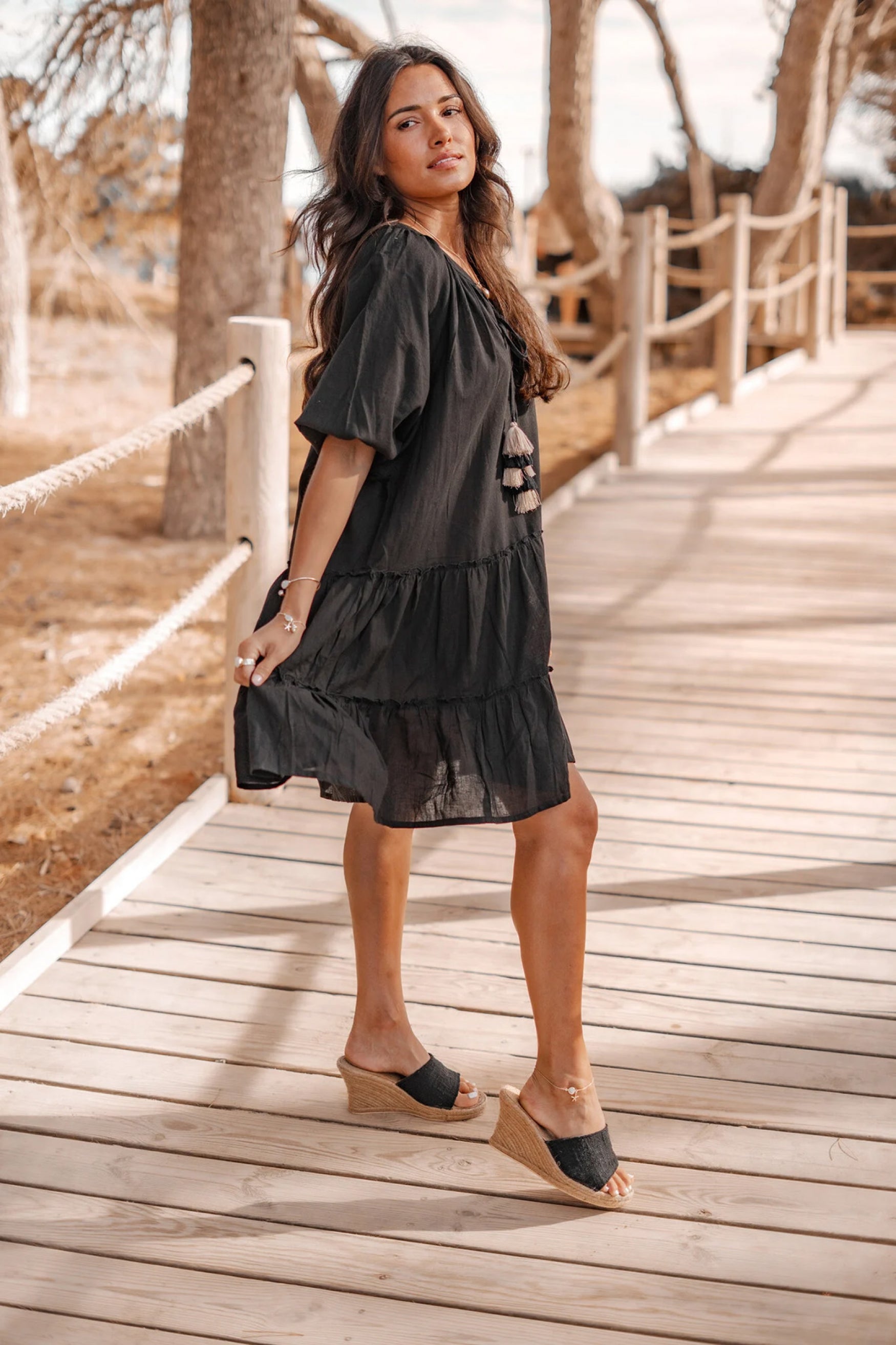 Bohemian item in black van ibzmode, Brands of Ibiza