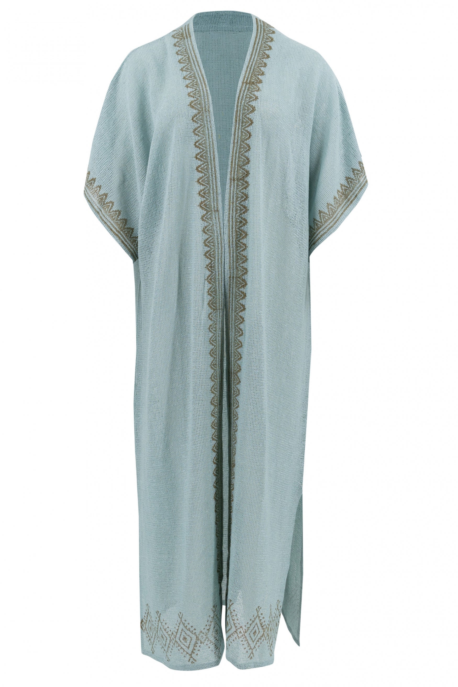 Bohemian kimono in blue van ibzmode, Brands of Ibiza