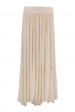 Bohemian rok in ivory van ibzmode, Brands of Ibiza