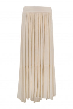 Bohemian rok in ivory van ibzmode, Brands of Ibiza