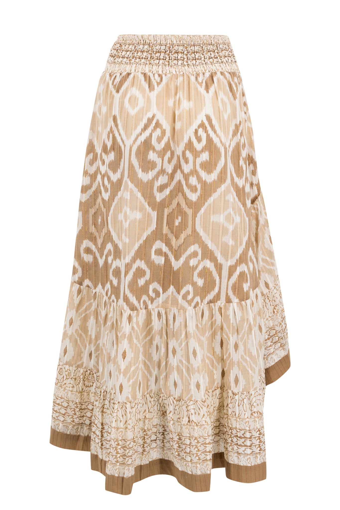 Bohemian rok in natural van ibzmode, Brands of Ibiza