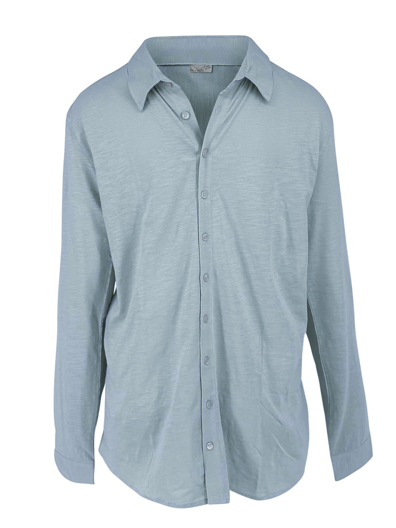 Isla Ibiza men shirt Juan sky blue relaxed fit