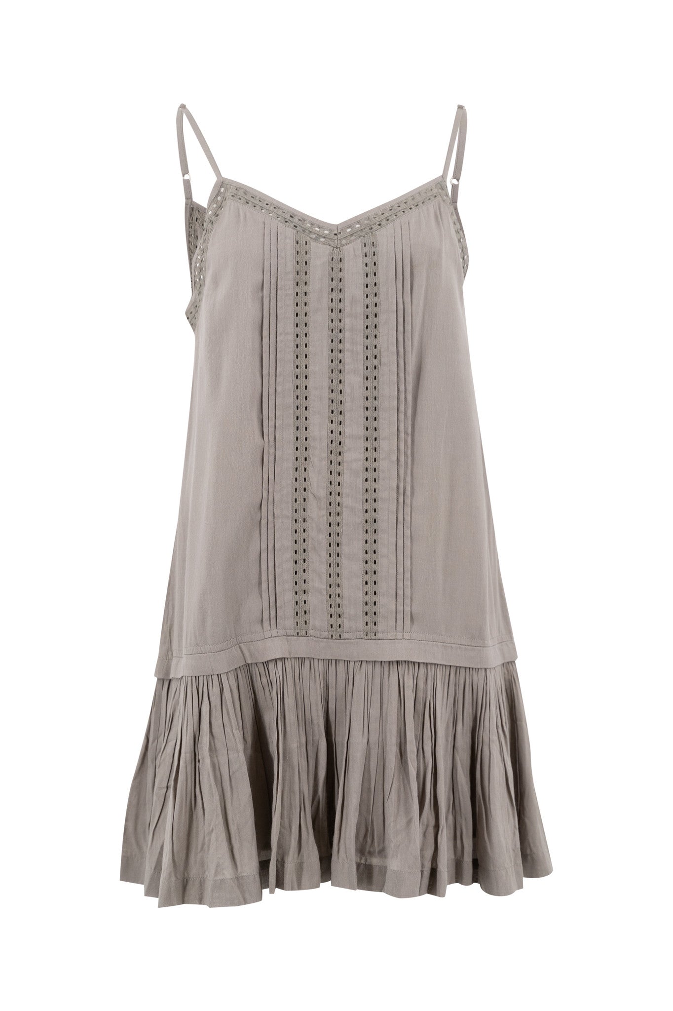 Bohemian jurk in khaki van ibzmode, Brands of Ibiza