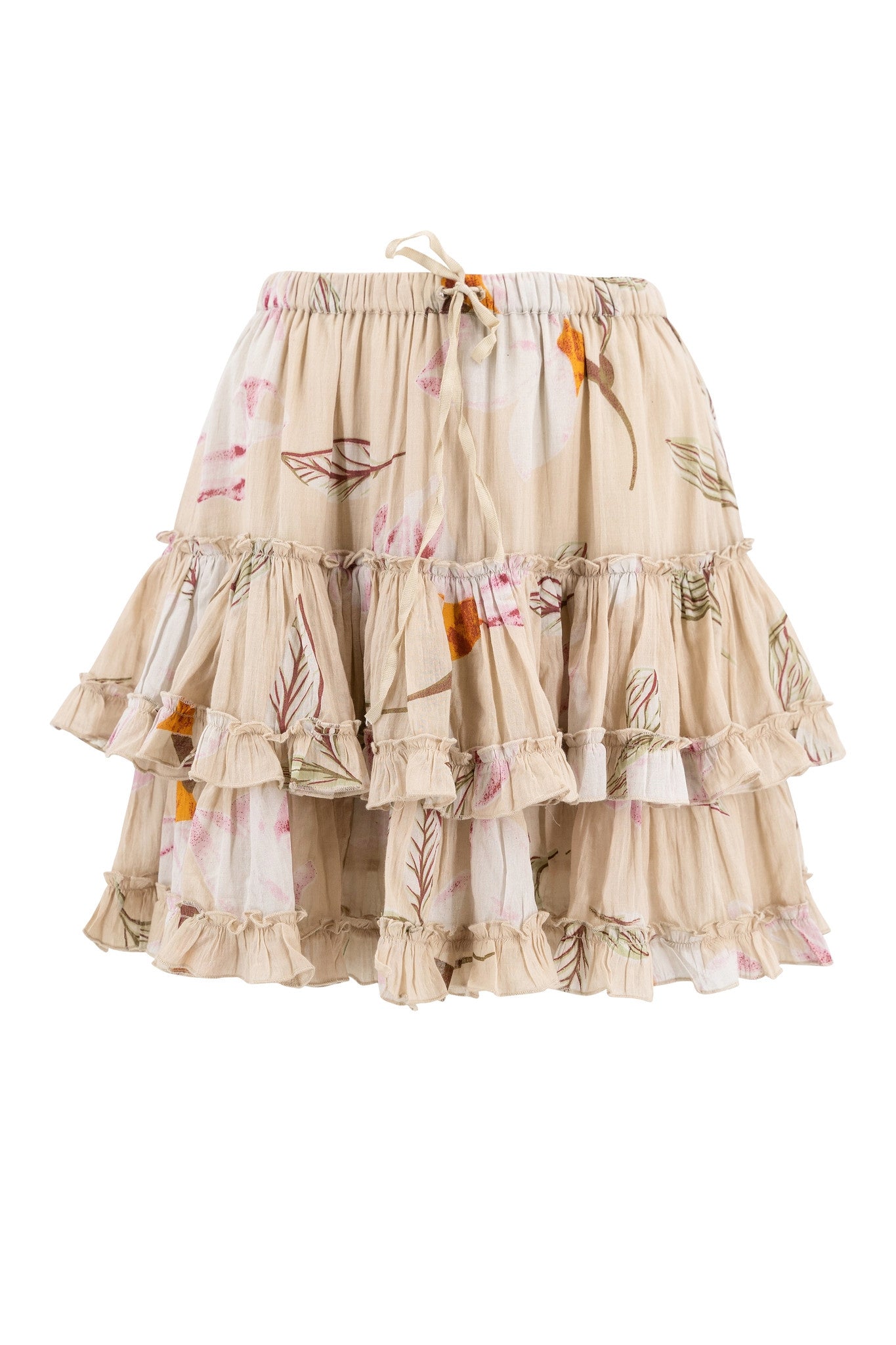 Bohemian rok in sand van ibzmode, Brands of Ibiza