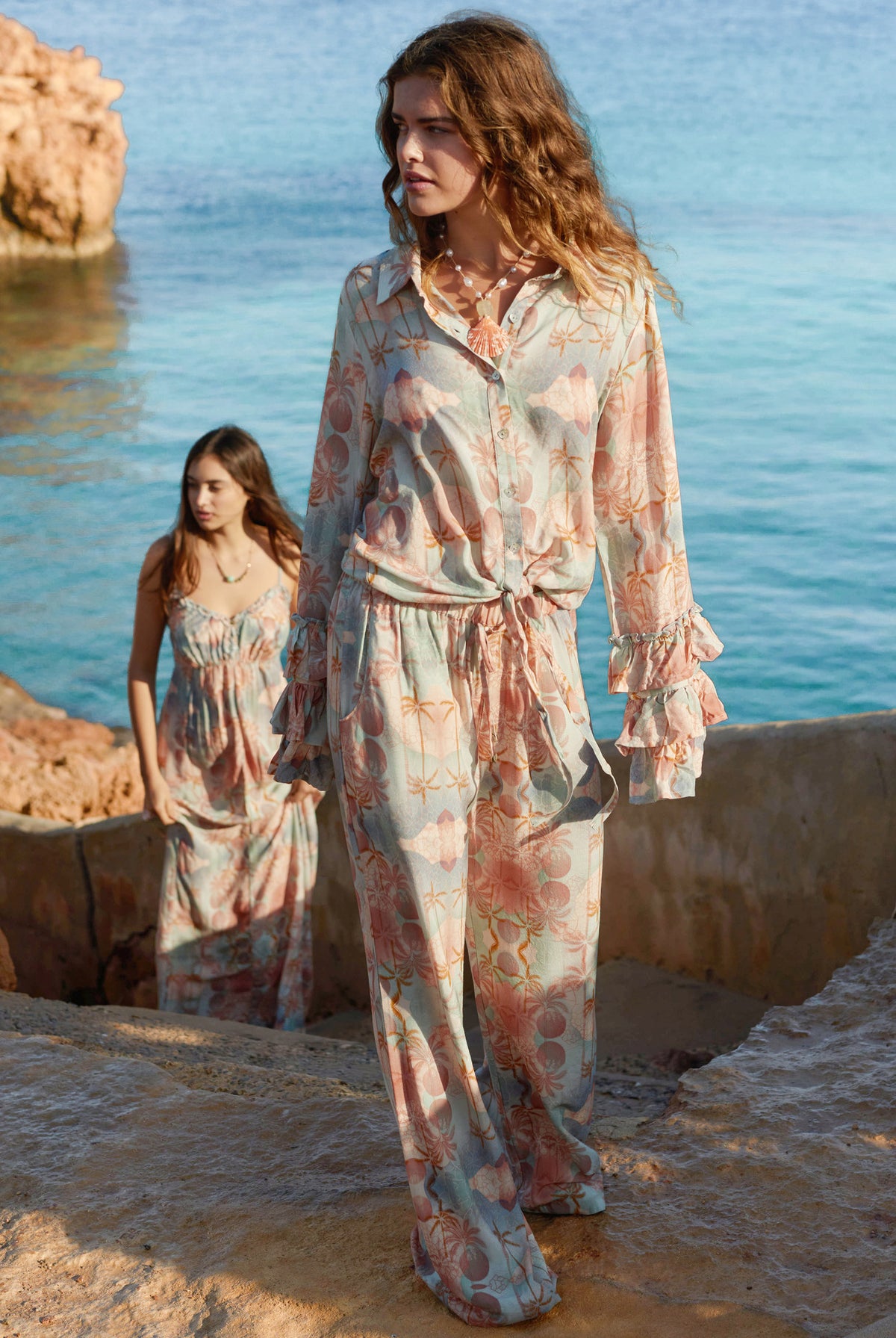 Pantalon bohème imprimé d'Isla Ibiza, Brands of Ibiza