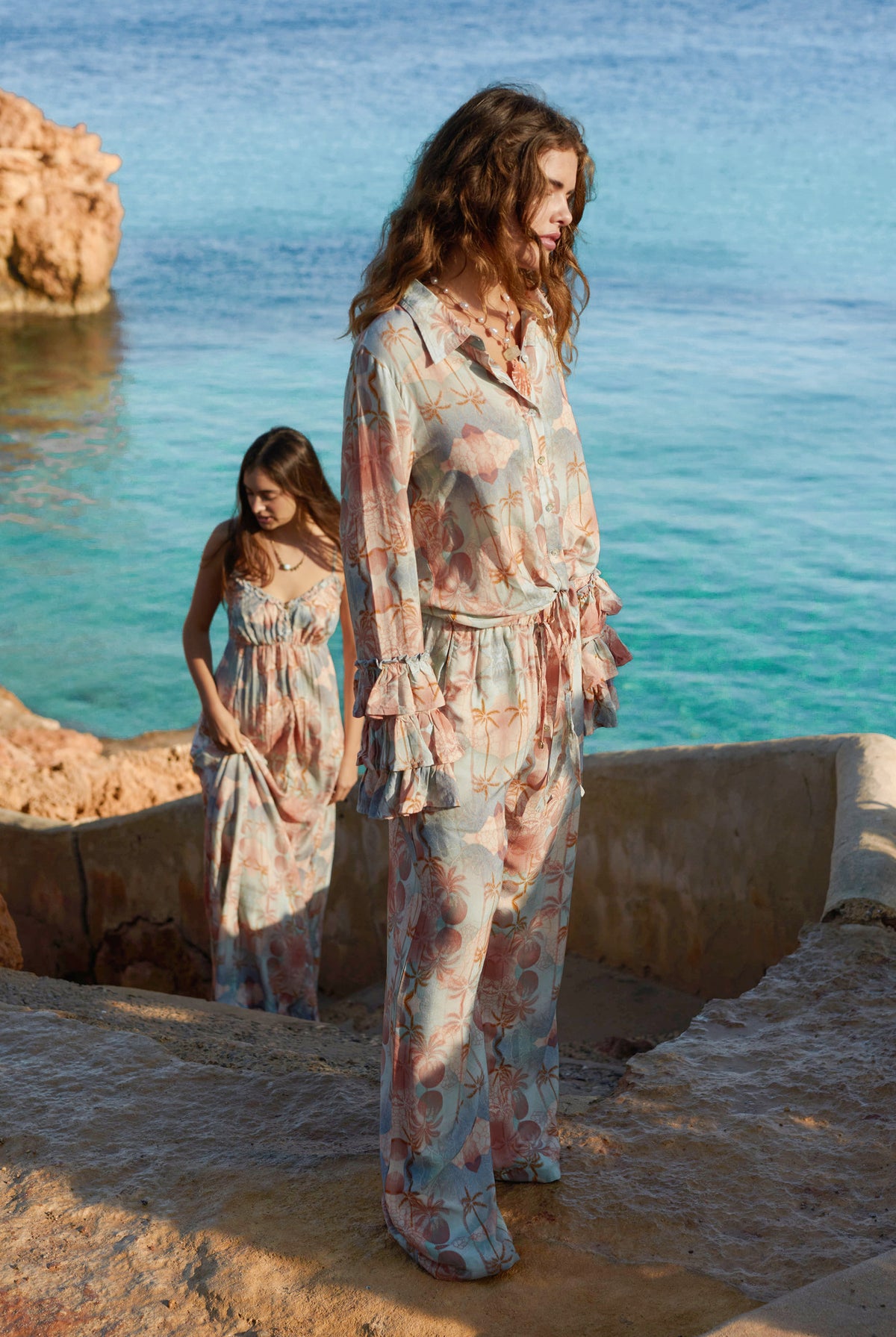 Pantalon bohème imprimé d'Isla Ibiza, Brands of Ibiza