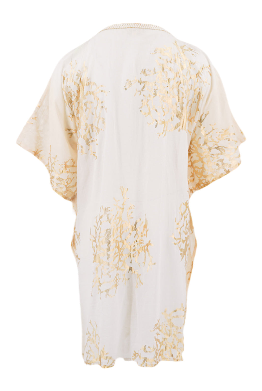 Bohemian kimono in gold sand van ibzmode, Brands of Ibiza