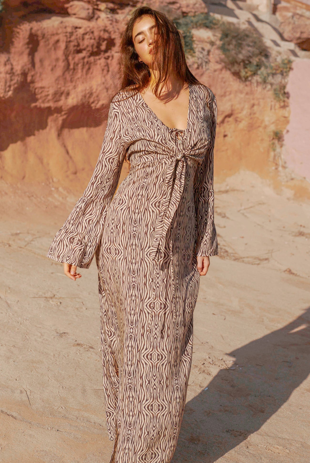 Bohemian printed blouse by Isla Ibiza, Brands of Ibiza