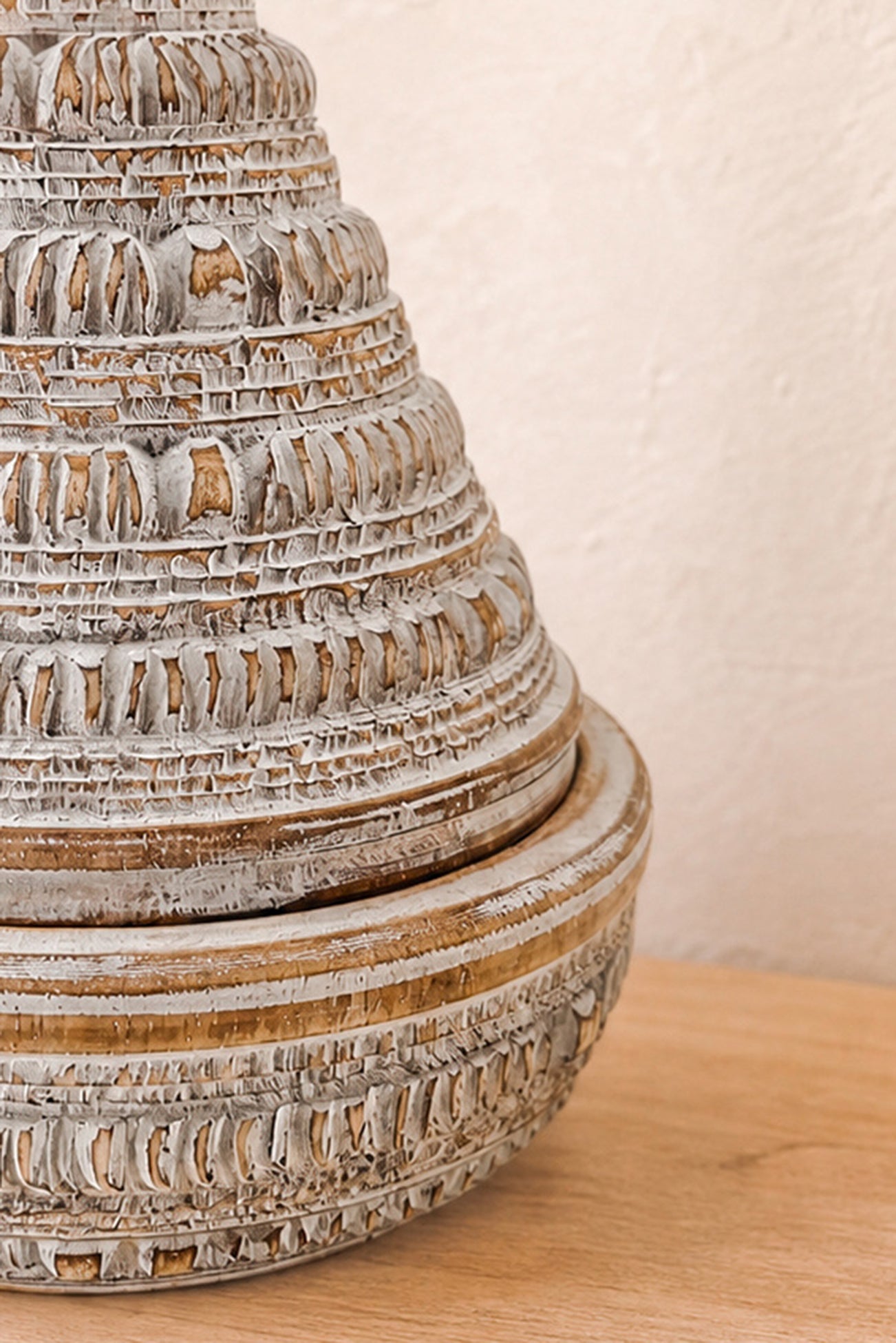 Ibzhome Boho Tajin Box Brown decoratief houten woonaccessoire