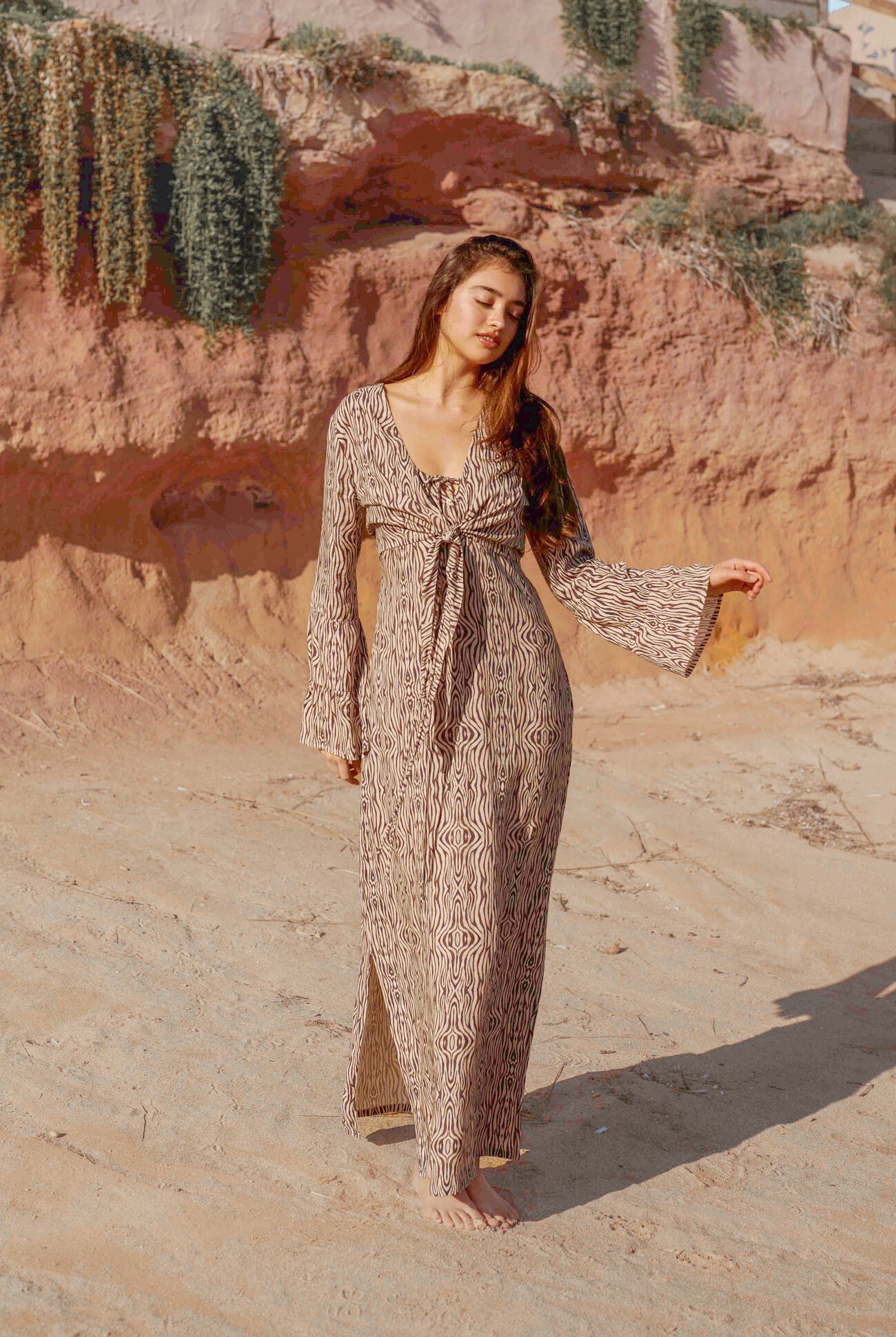 Bohemian printed blouse by Isla Ibiza, Brands of Ibiza