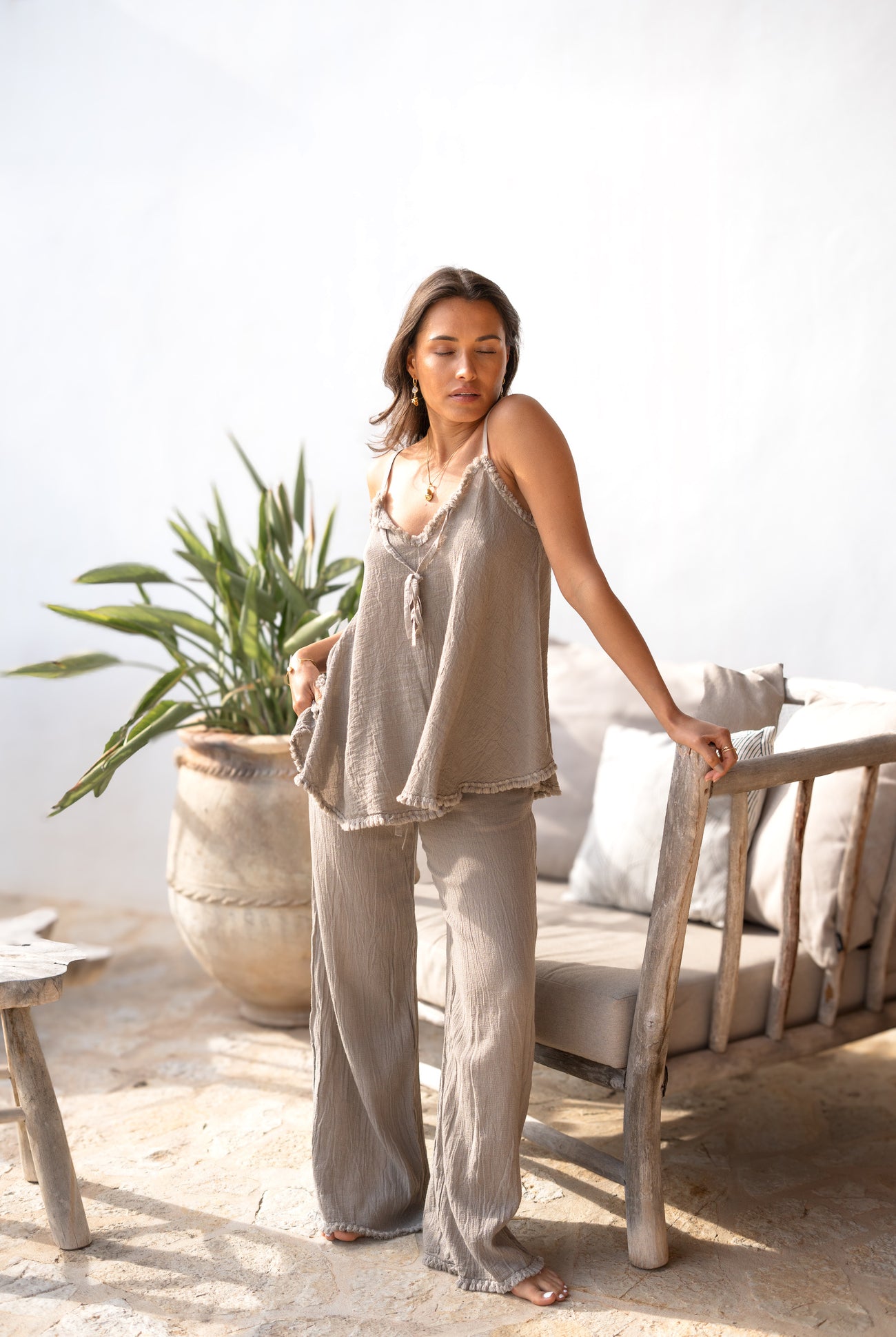 Bohemian item in taupe van ibzmode, Brands of Ibiza
