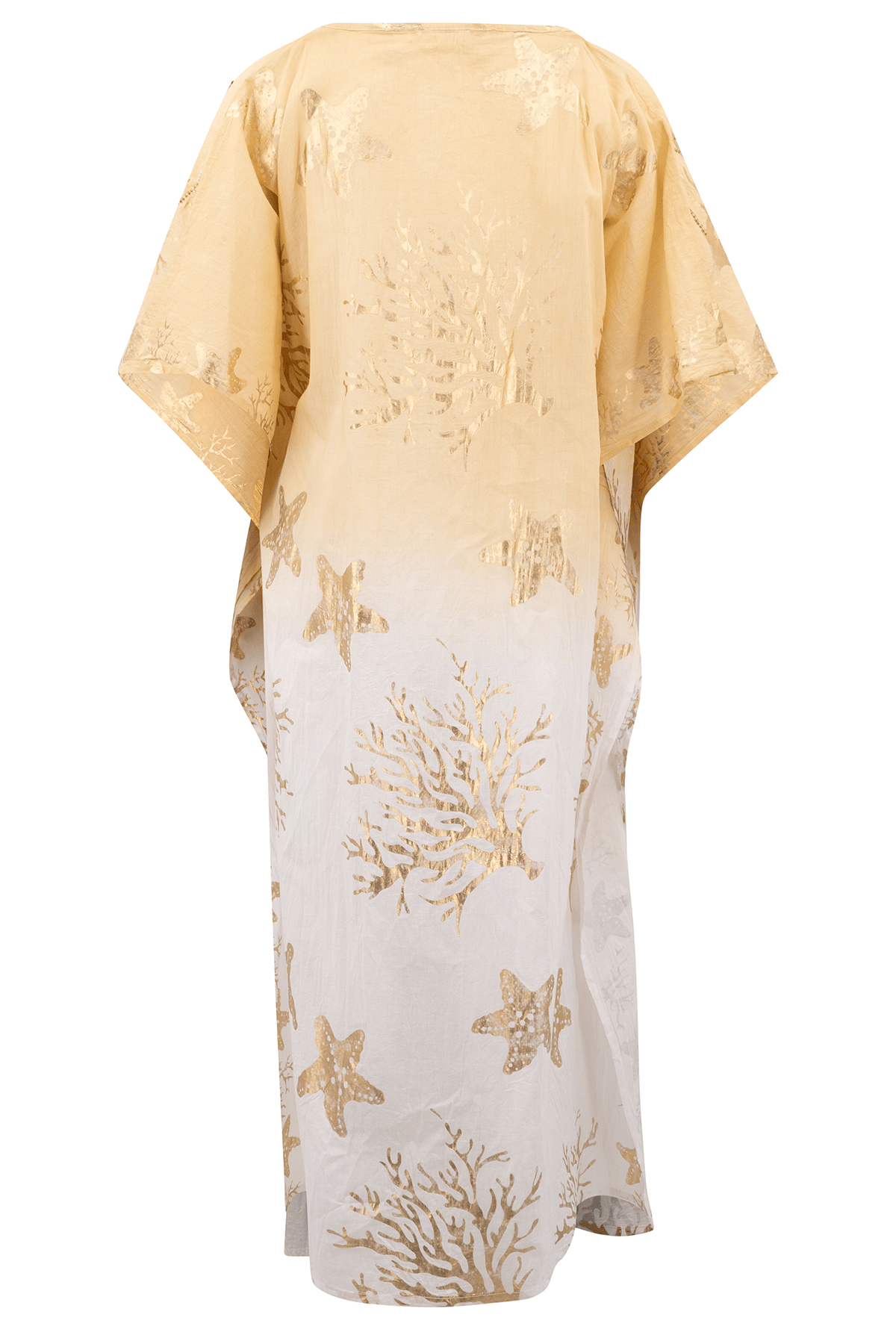 Bohemian kimono in sand/ white van ibzmode, Brands of Ibiza