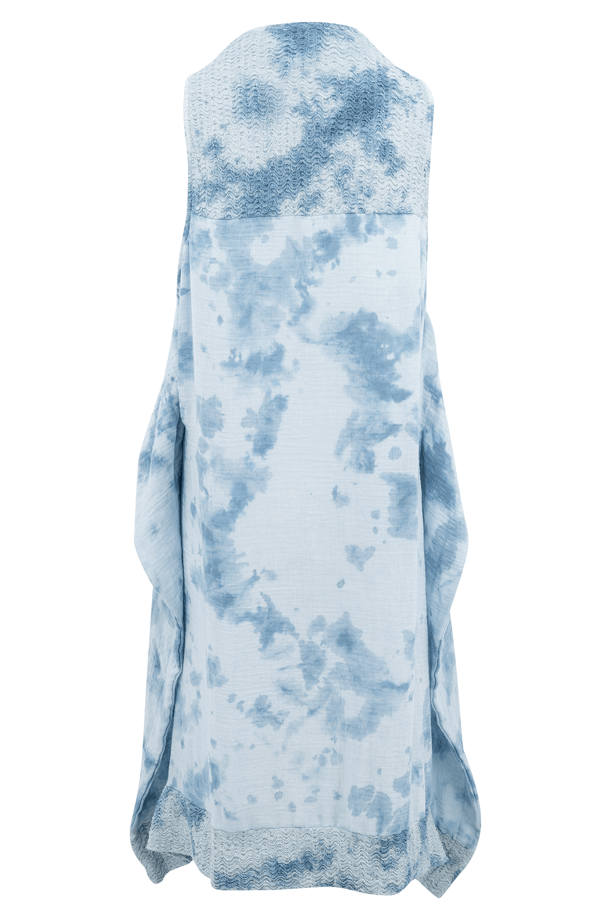 Bohemian dress in blue tie dye from ibzmode, Brands of Ibiza