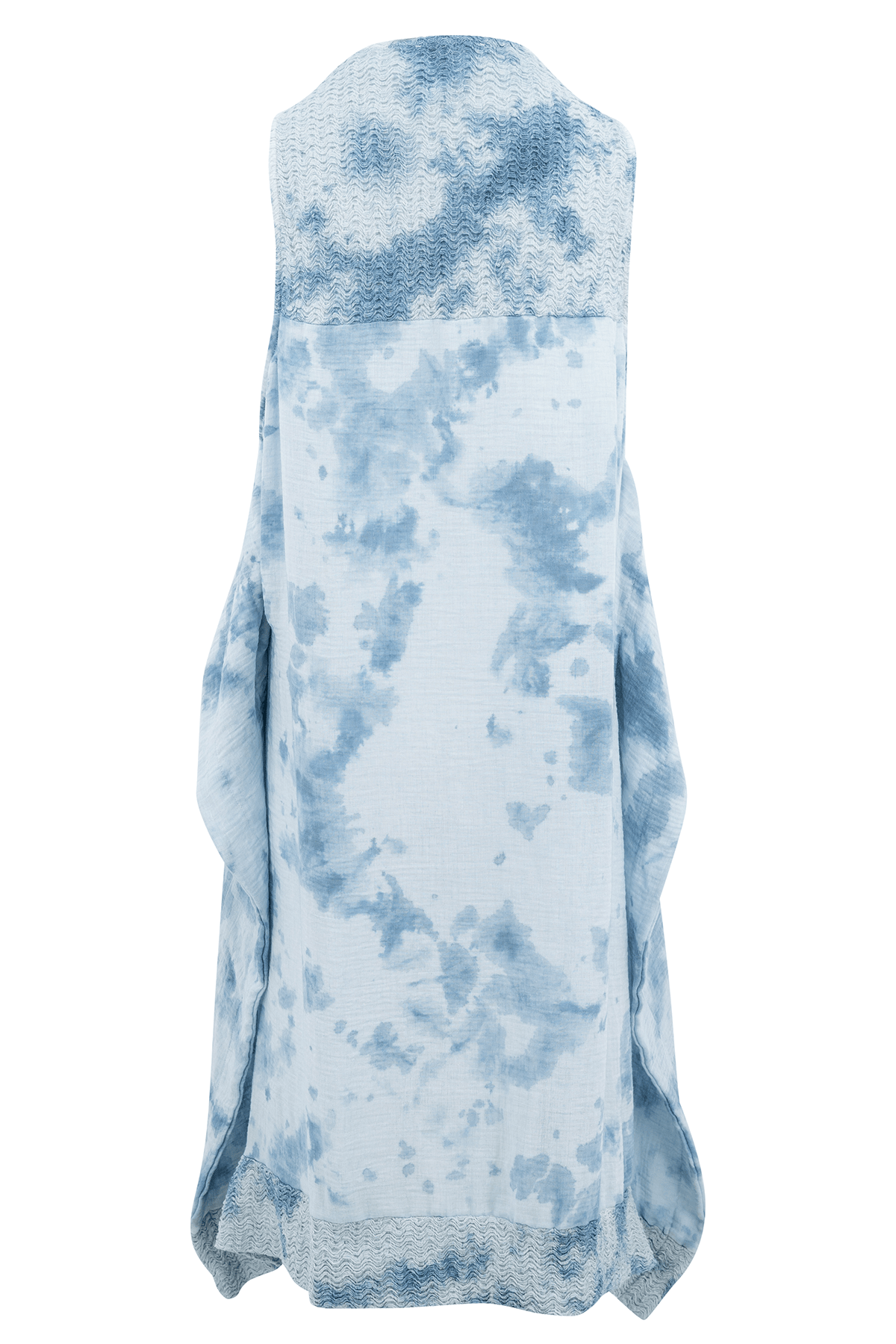 Bohemian jurk in blue tie dye van ibzmode, Brands of Ibiza