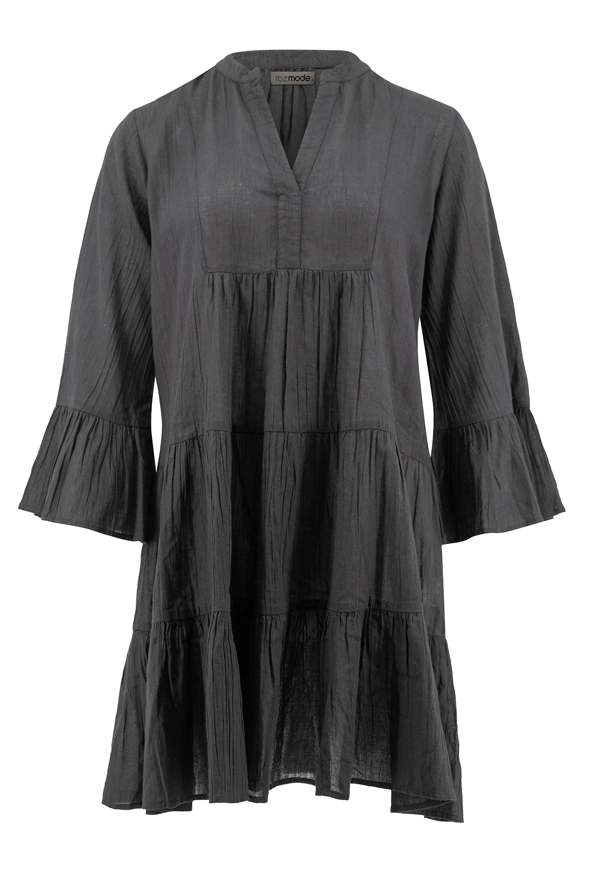 Bohemian jurk in black van ibzmode, Brands of Ibiza