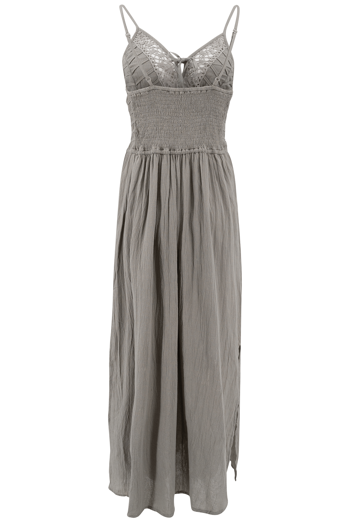 Bohemian jurk in khaki van ibzmode, Brands of Ibiza