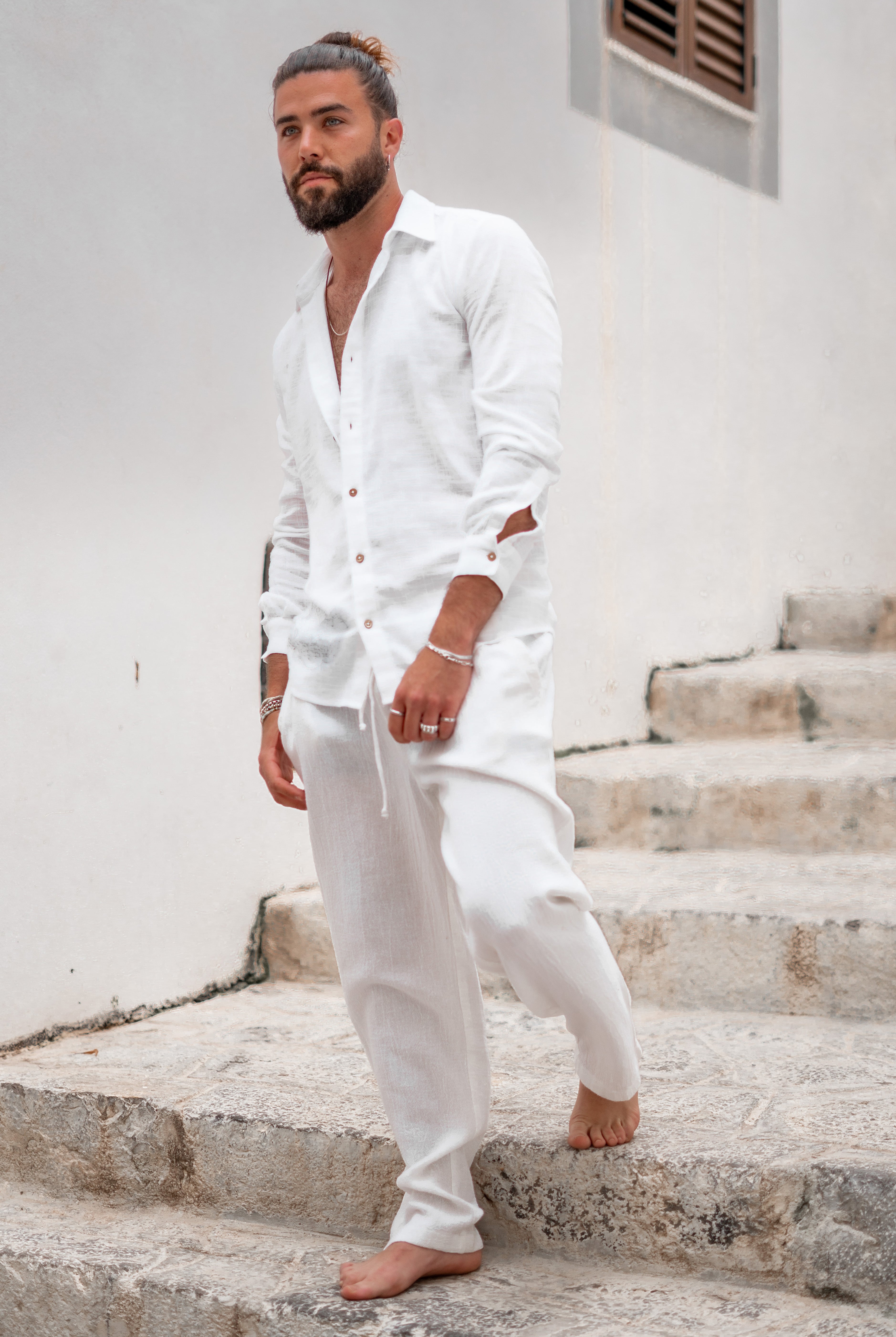 Bohemian item in white van ibzmode, Brands of Ibiza