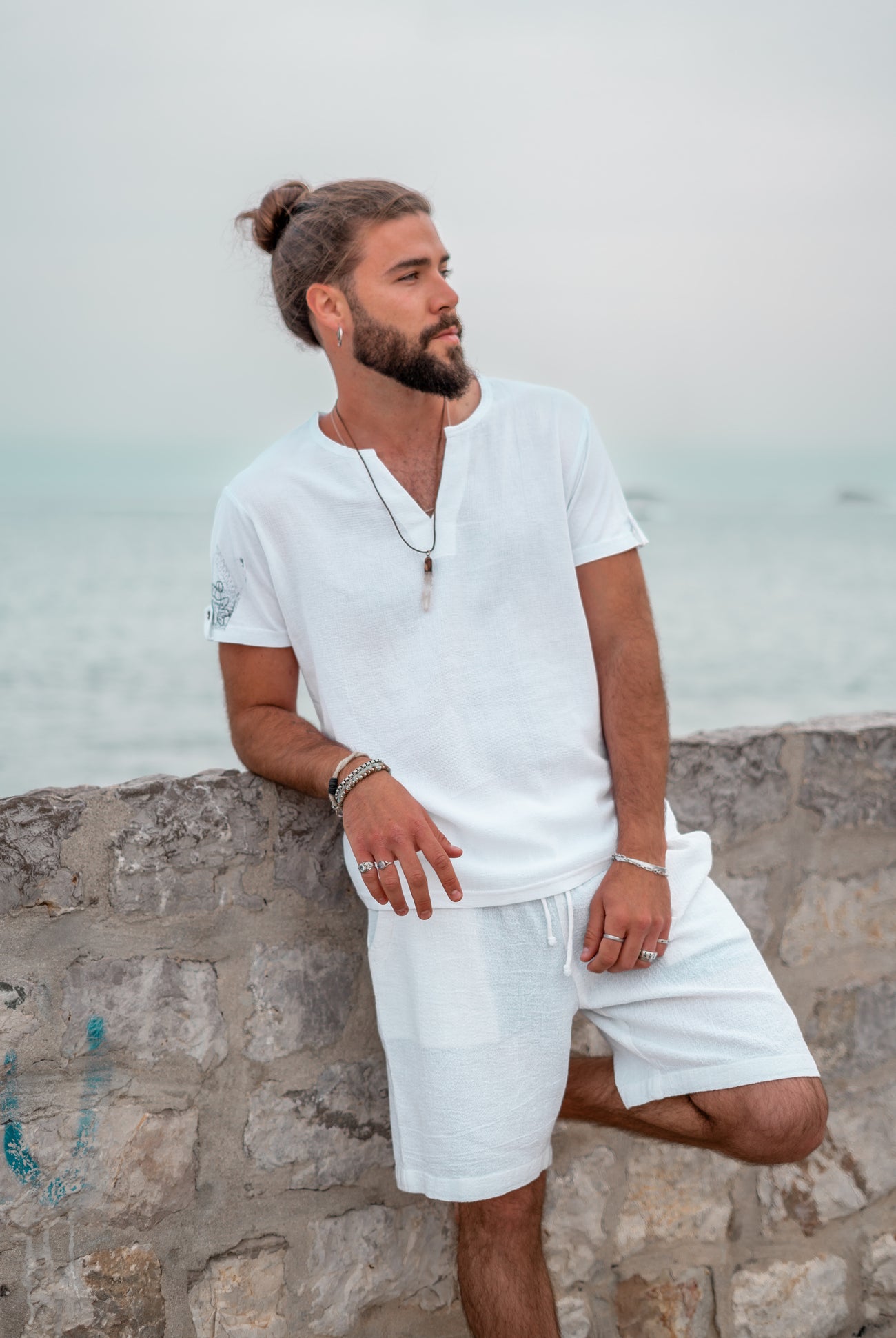 Bohemian item in white van ibzmode, Brands of Ibiza