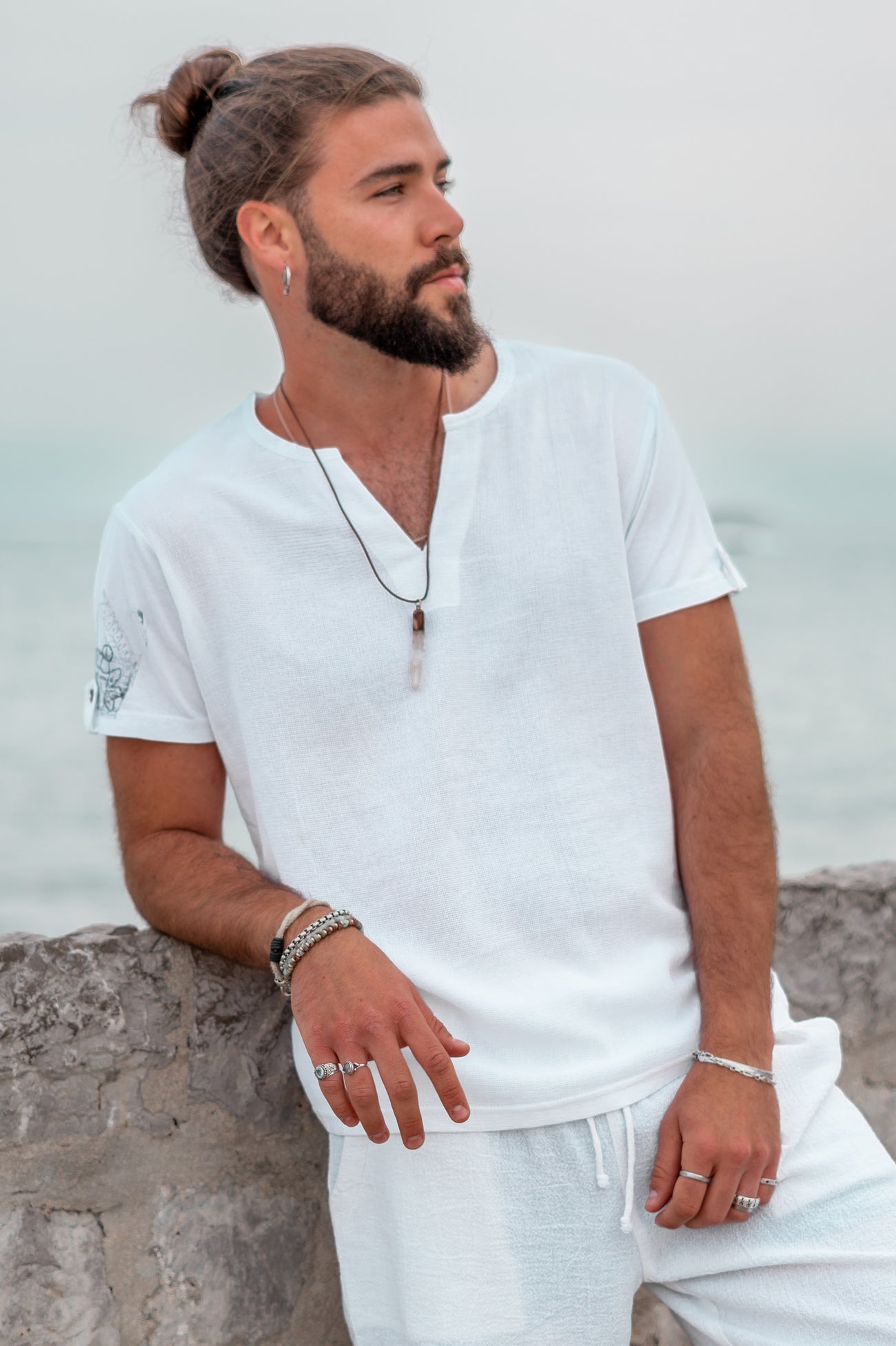 Bohemian item in white van ibzmode, Brands of Ibiza