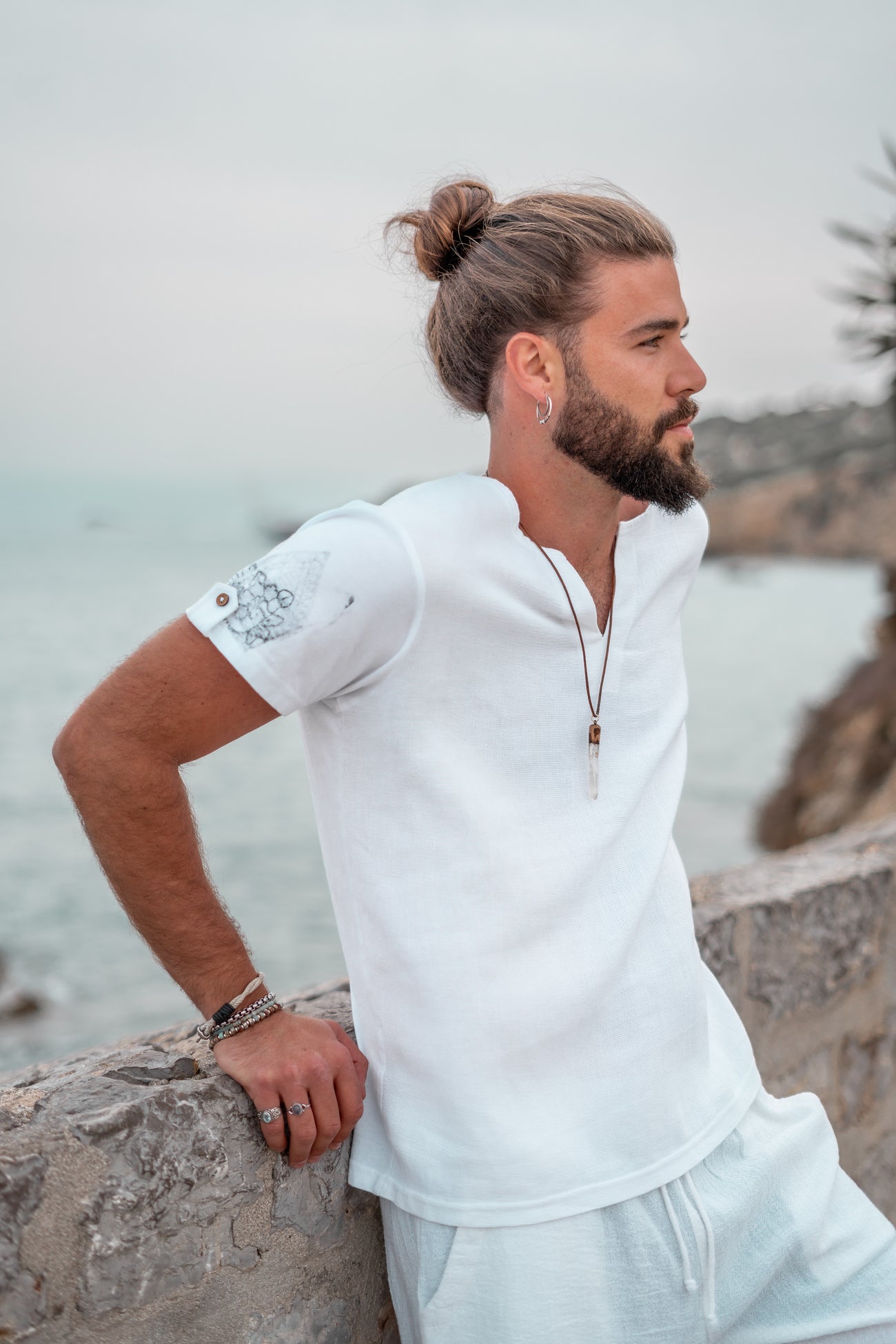Bohemian item in white van ibzmode, Brands of Ibiza