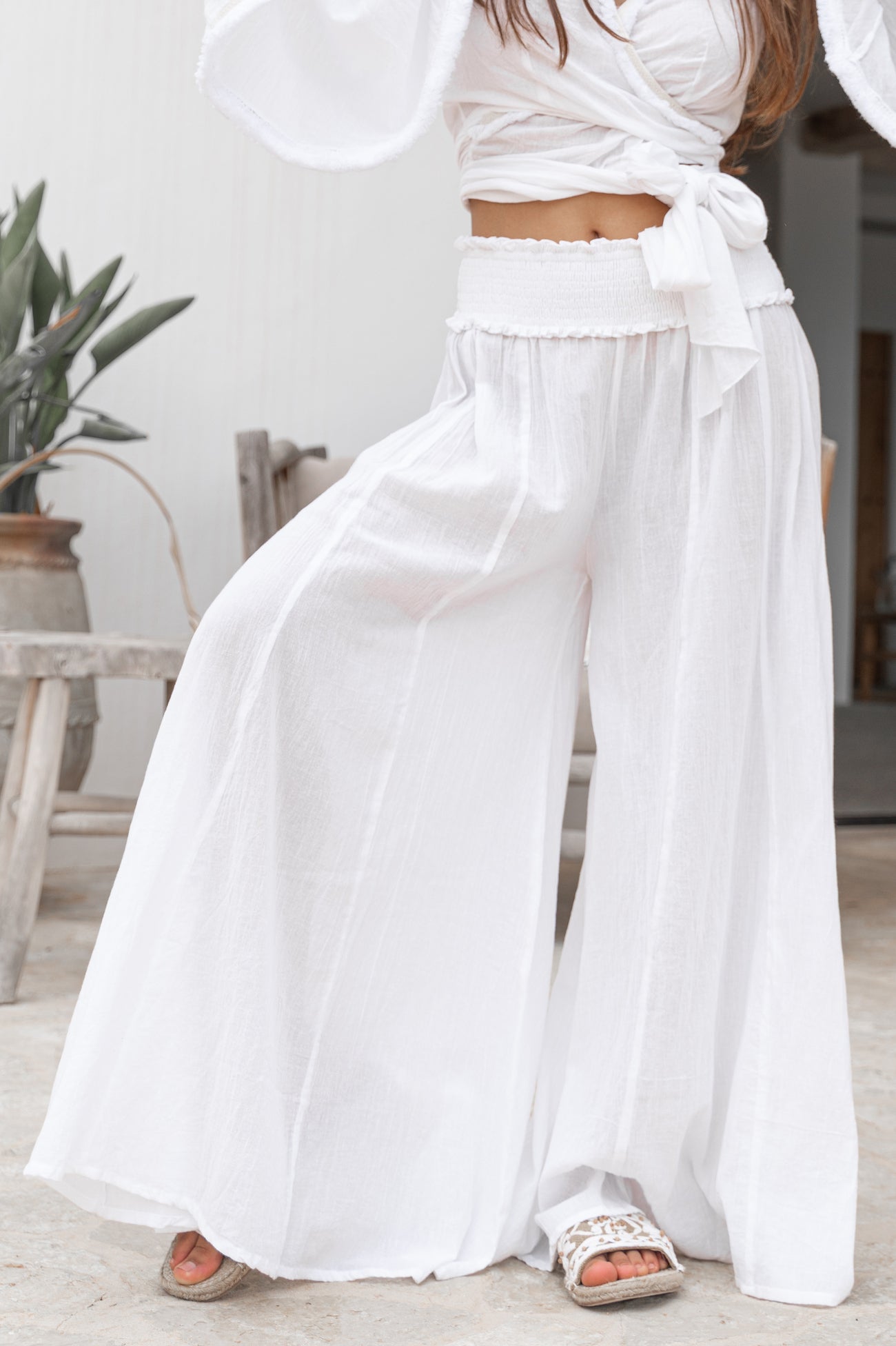 Bohemian item in white van ibzmode, Brands of Ibiza