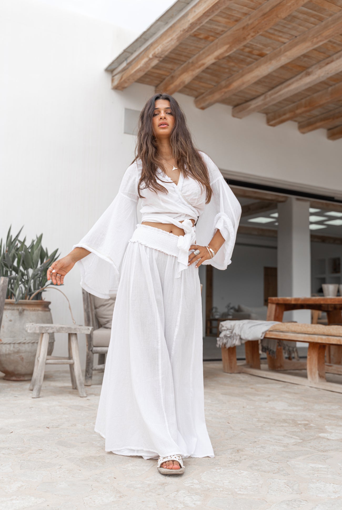 Bohemian item in white from ibzmode, Brands of Ibiza