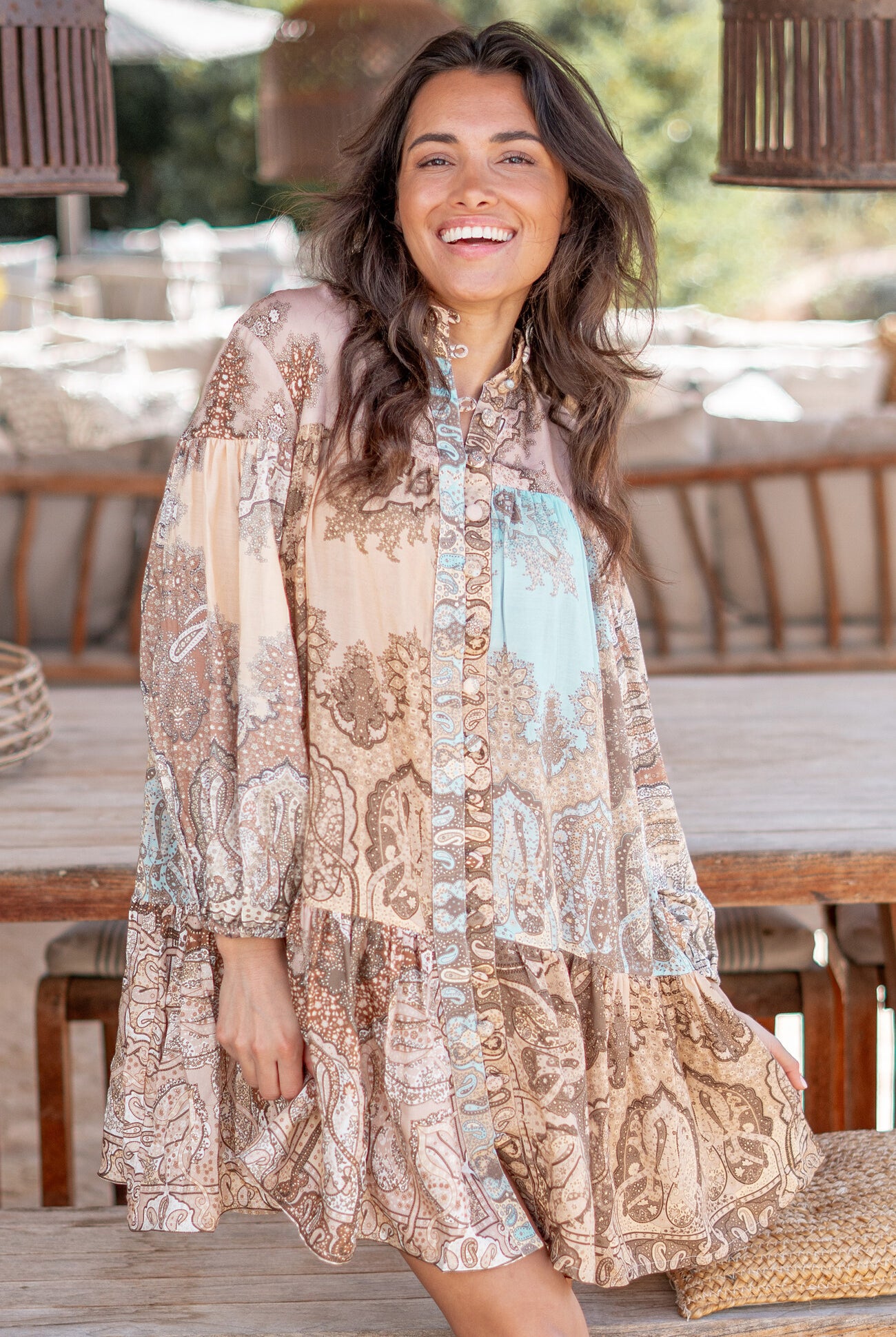 Bohemian item in taupe van ibzmode, Brands of Ibiza