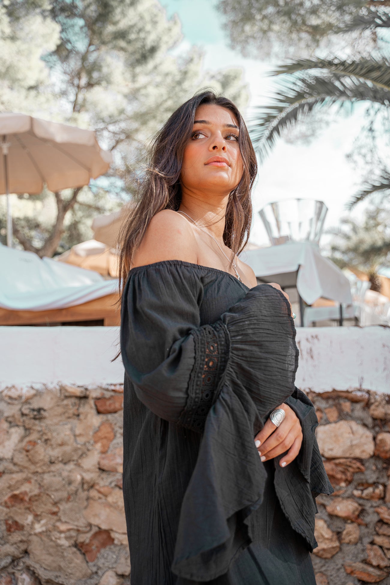 Bohemian item in black van ibzmode, Brands of Ibiza