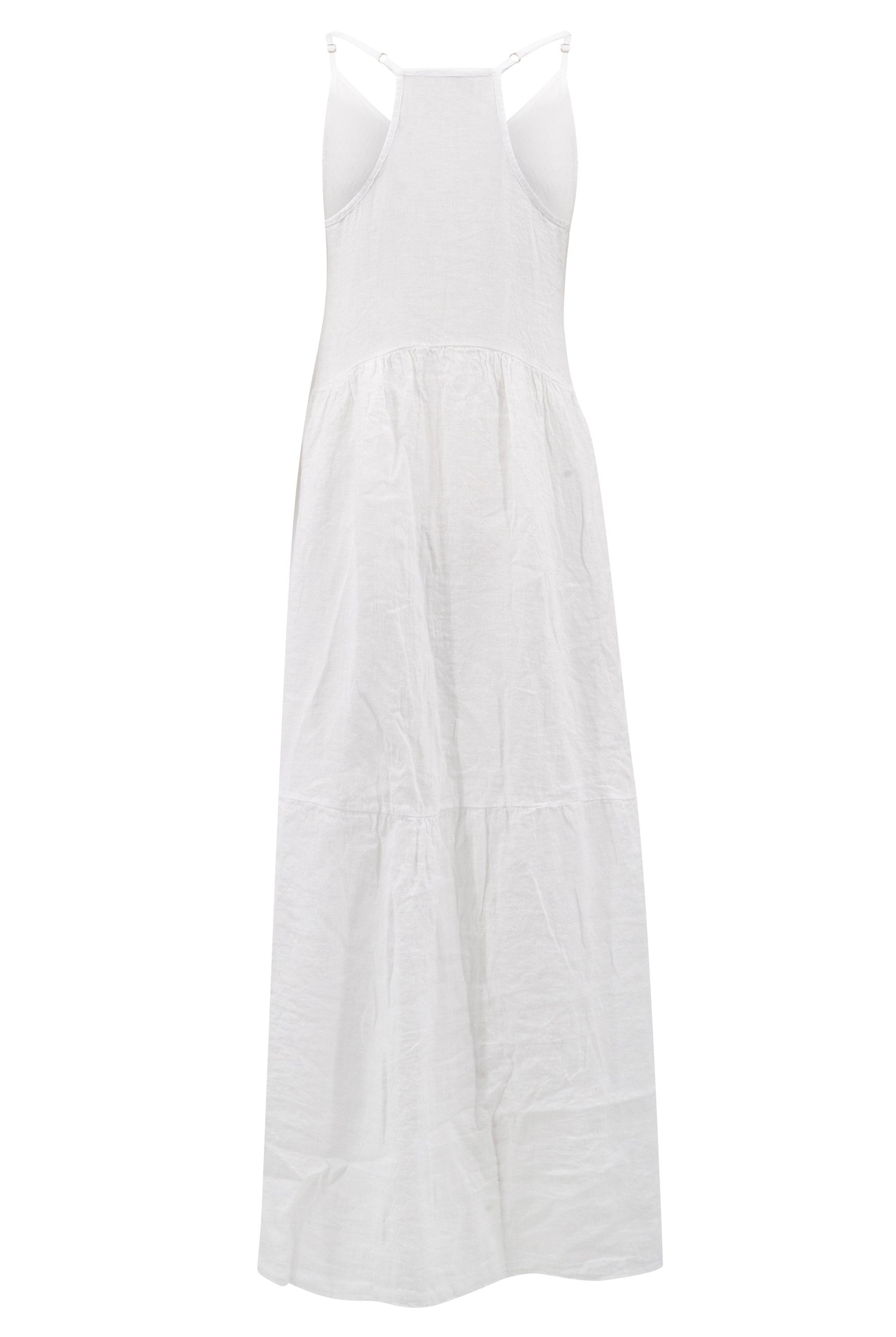 Vestido bohemio en blanco de ibzmode, Marcas de Ibiza