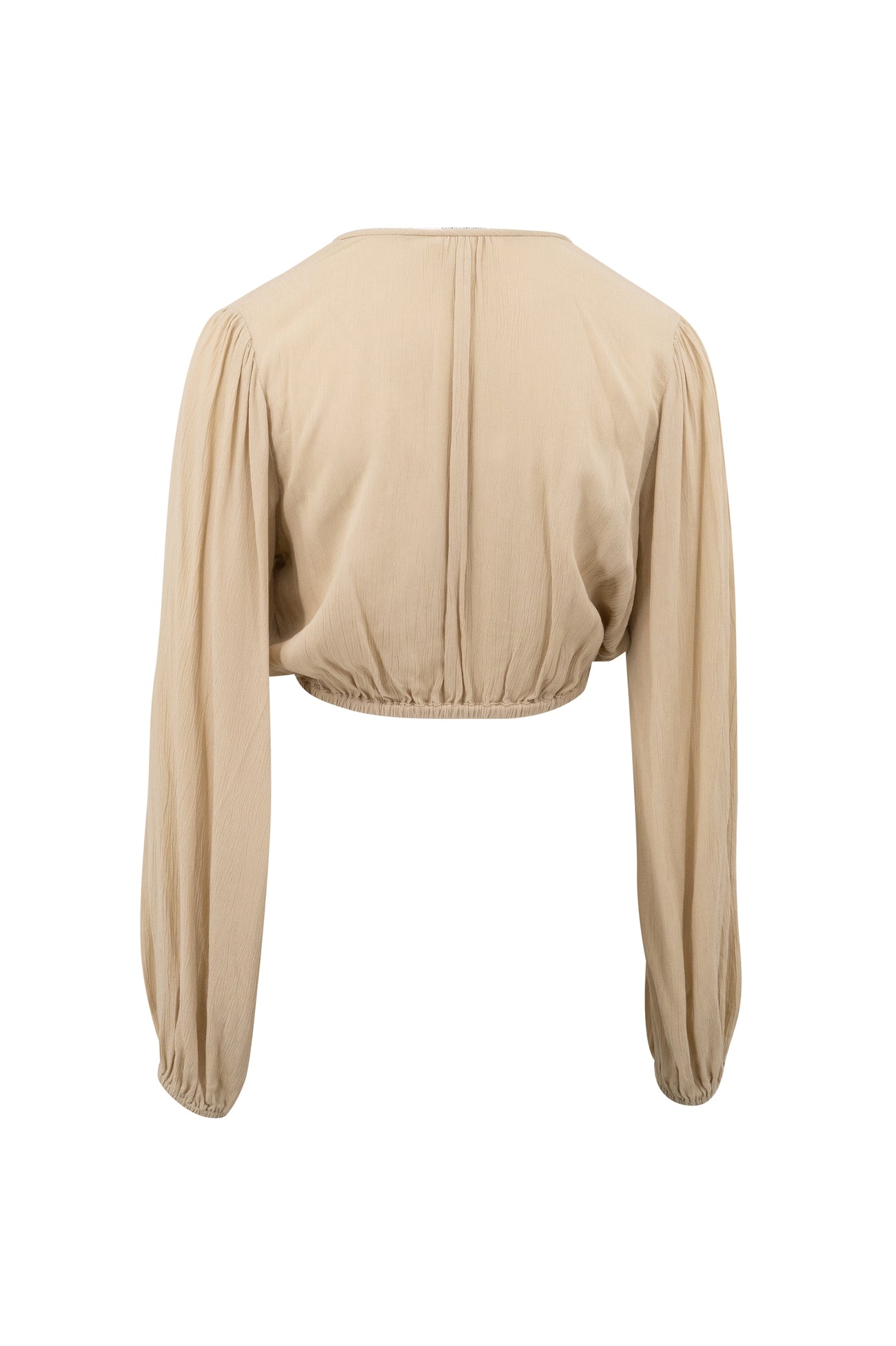 Bohemian top in sand van ibzmode, Brands of Ibiza