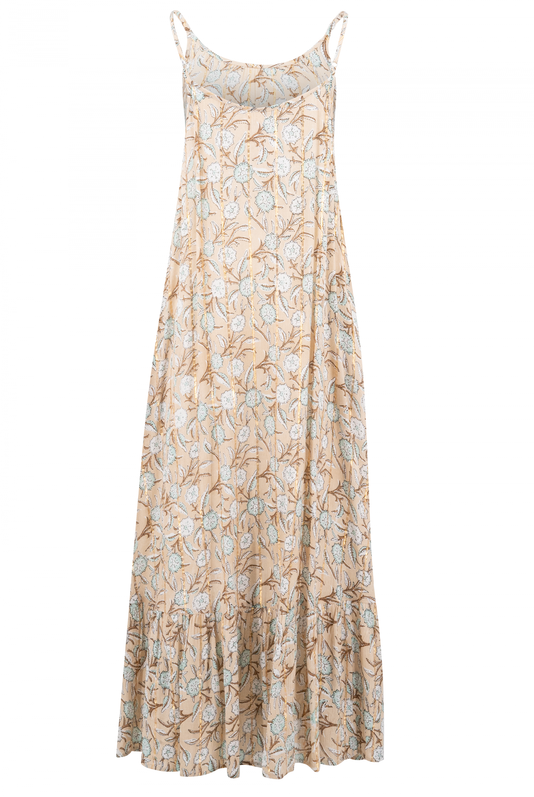 Bohemian jurk in sand van ibzmode, Brands of Ibiza