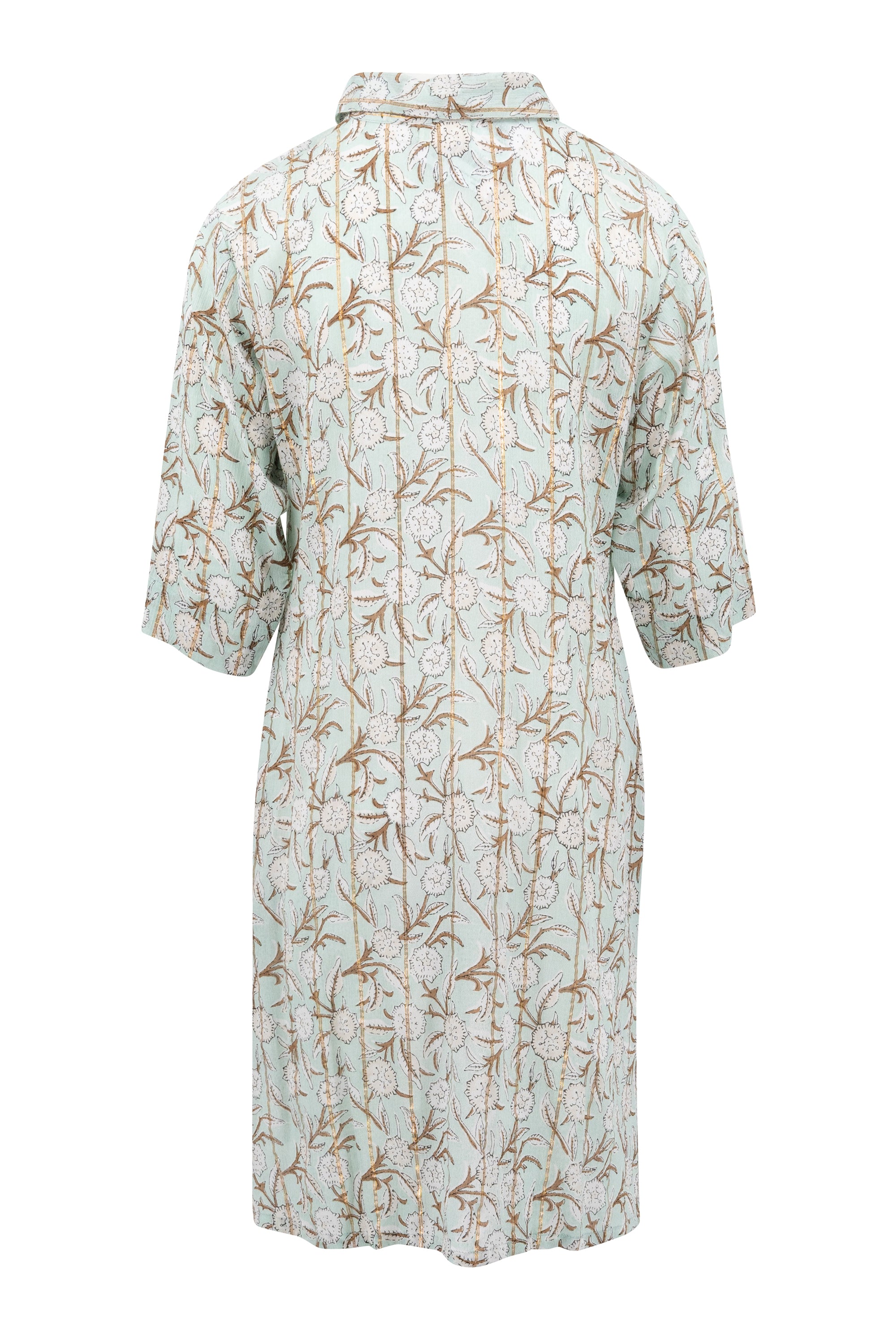 Blusa bohemia en color menta de ibzmode, Marcas de Ibiza