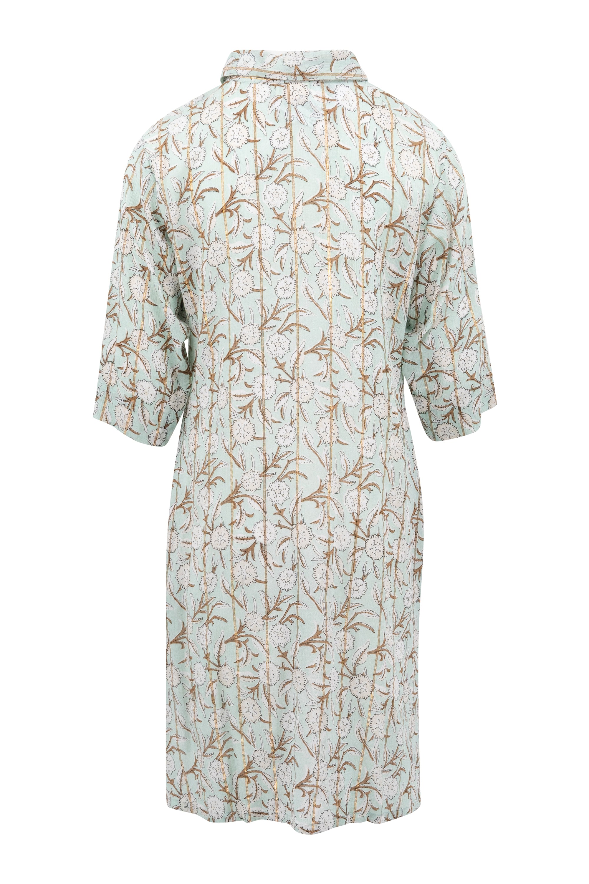 Bohemian blouse in mint van ibzmode, Brands of Ibiza