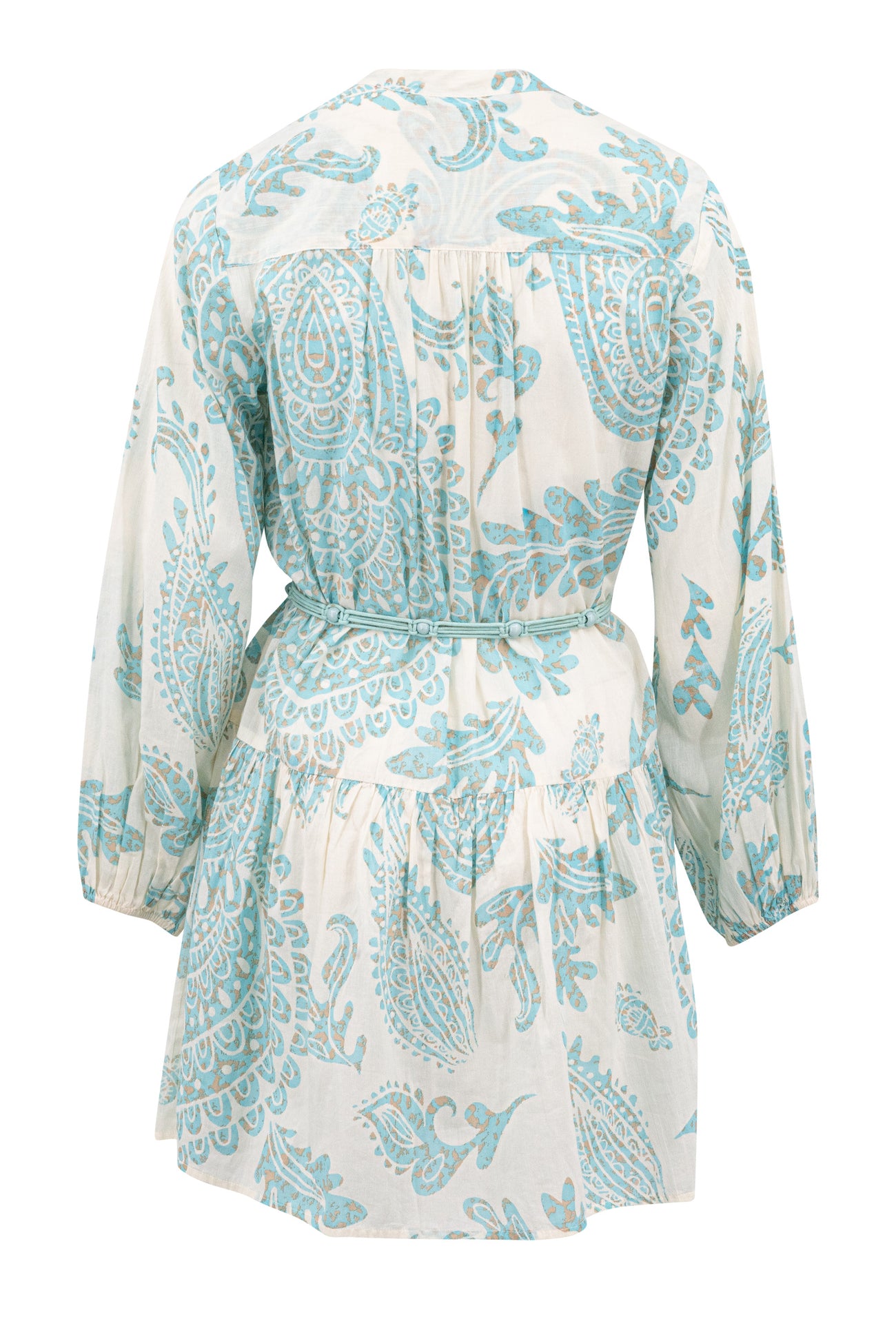 Bohemian jurk in aqua van ibzmode, Brands of Ibiza