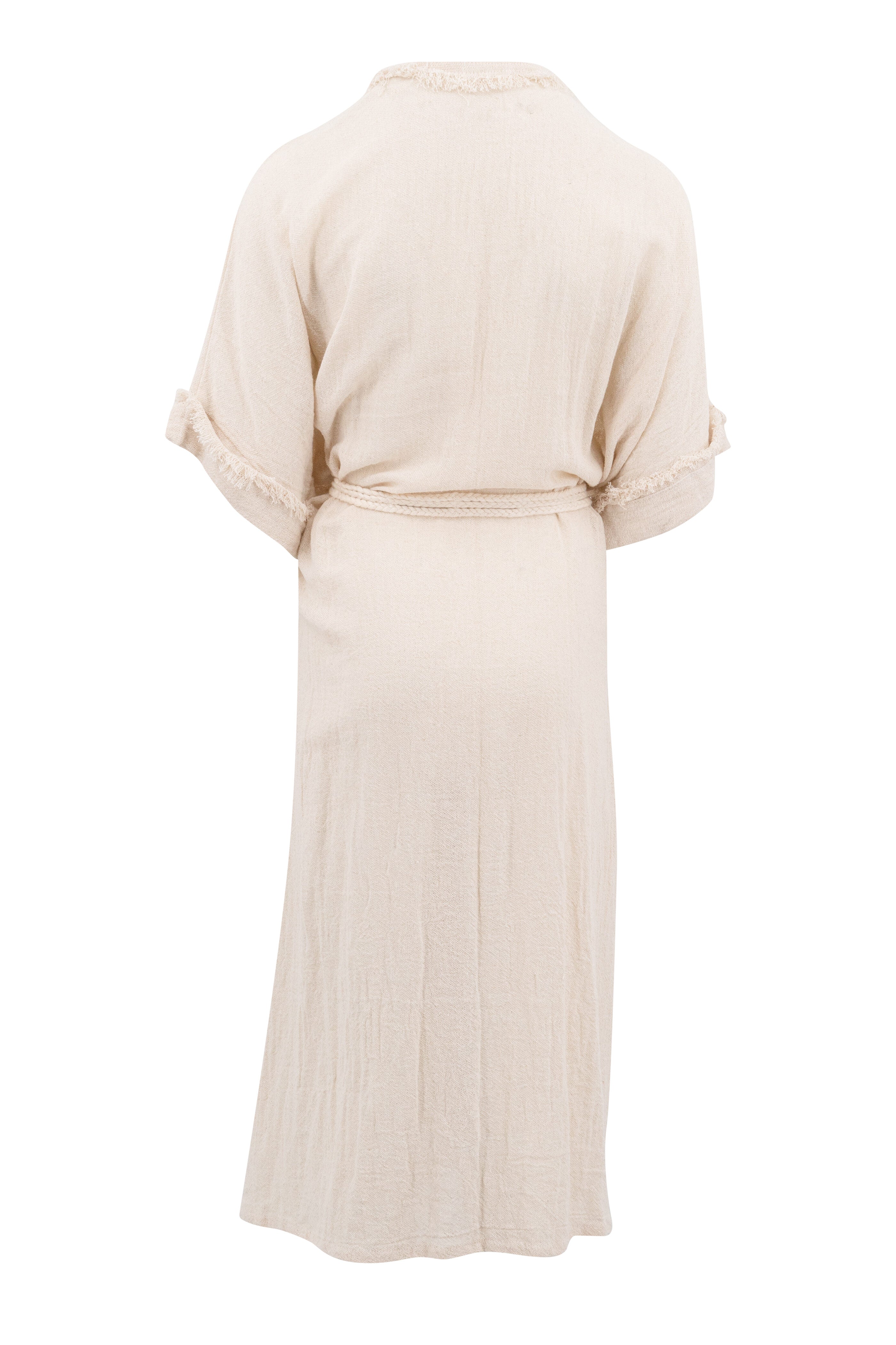 Bohemian kimono in ecru van ibzmode, Brands of Ibiza