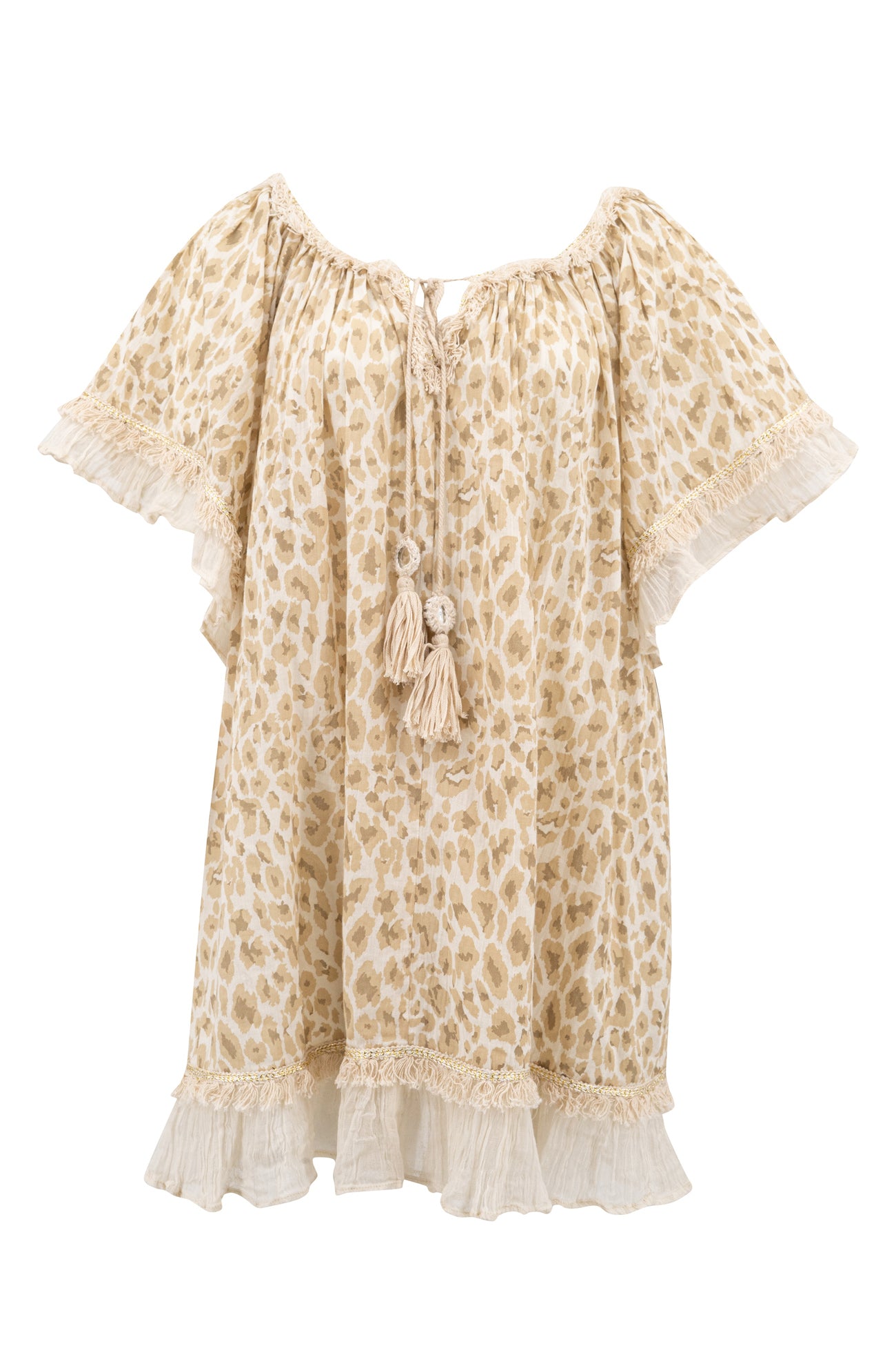 Bohemian item in leopard natural van ibzmode, Brands of Ibiza