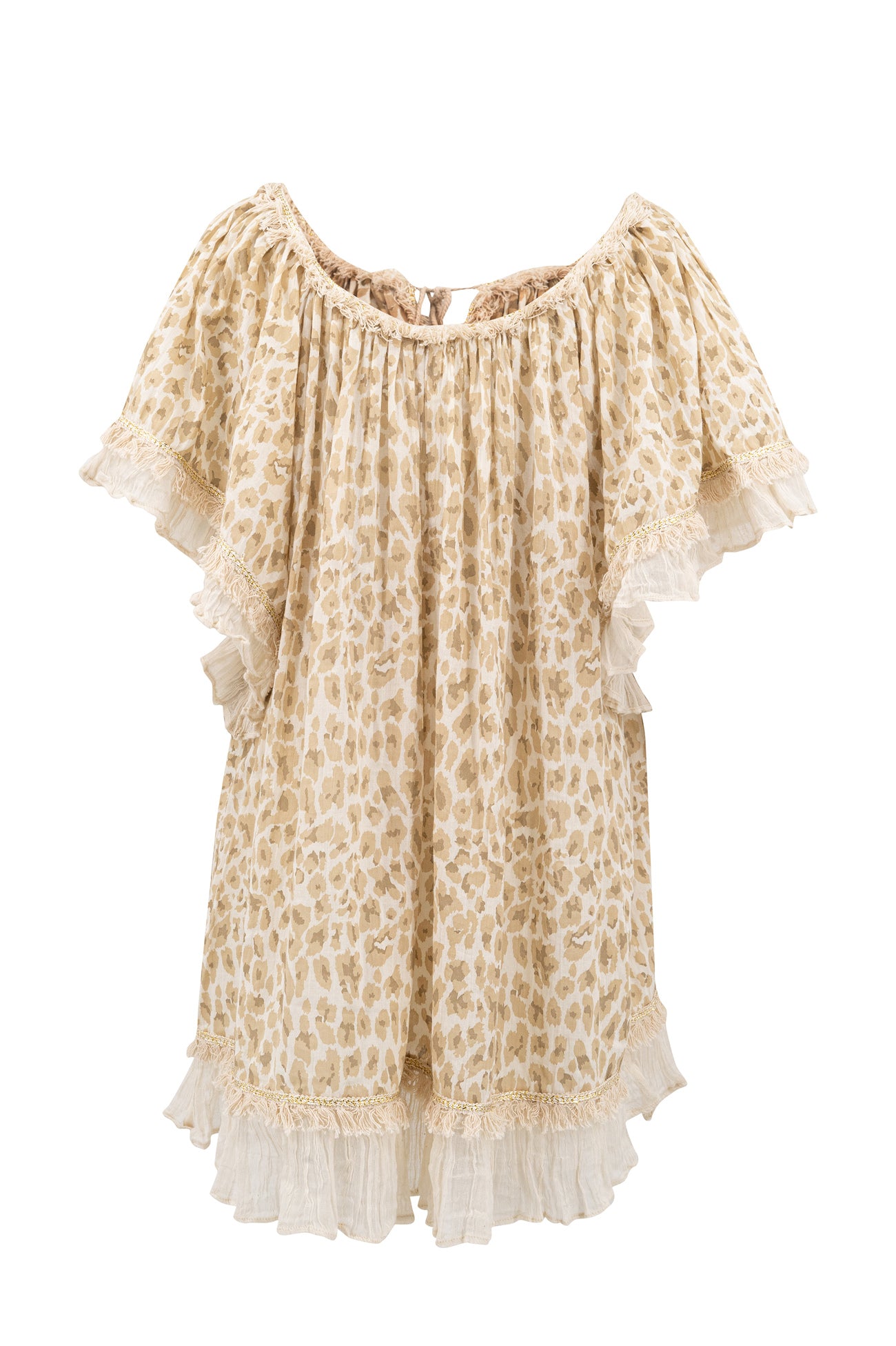 Bohemian item in leopard natural van ibzmode, Brands of Ibiza
