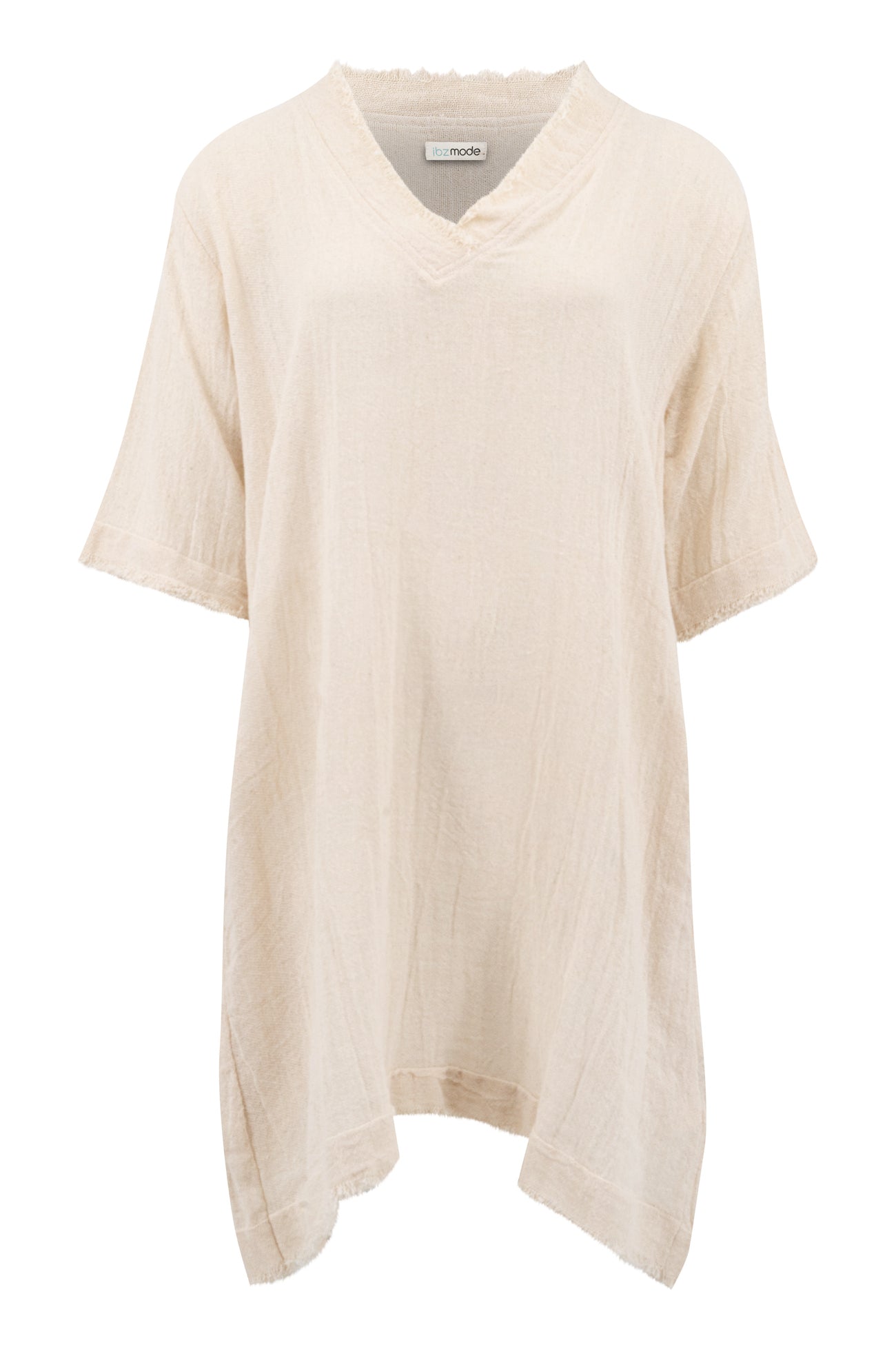 Bohemian-Kleid in Ecru von ibzmode, Brands of Ibiza