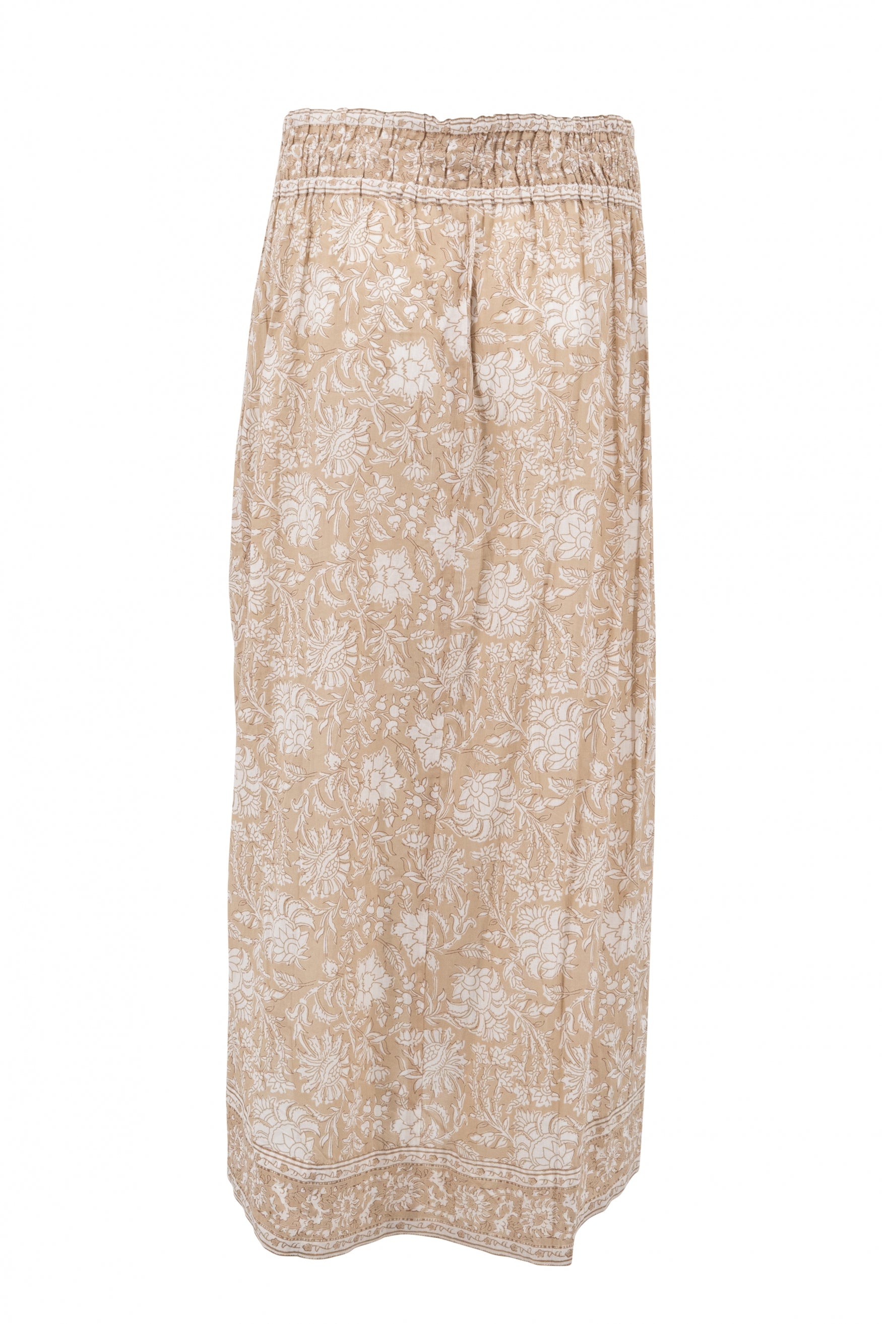 Bohemian rok in natural van ibzmode, Brands of Ibiza