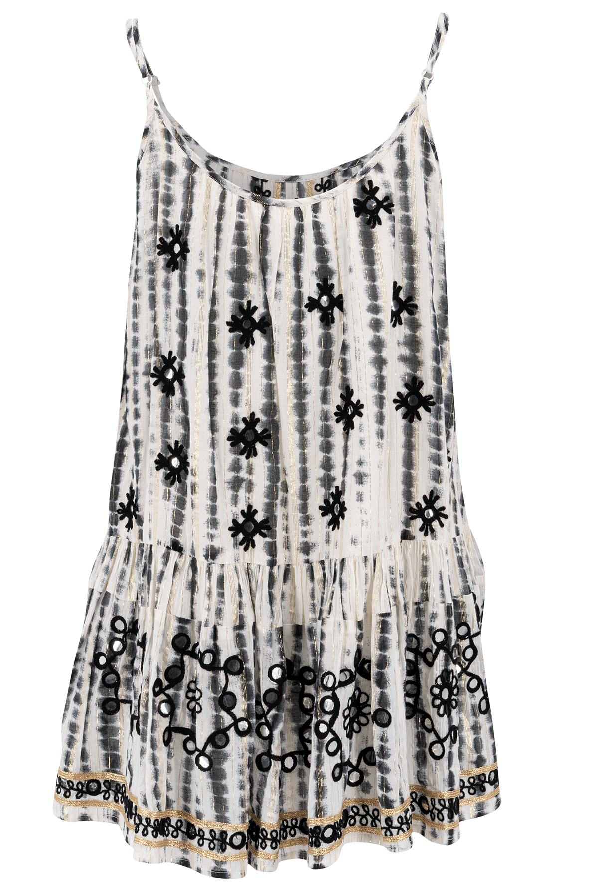 Bohemian jurk in black van ibzmode, Brands of Ibiza