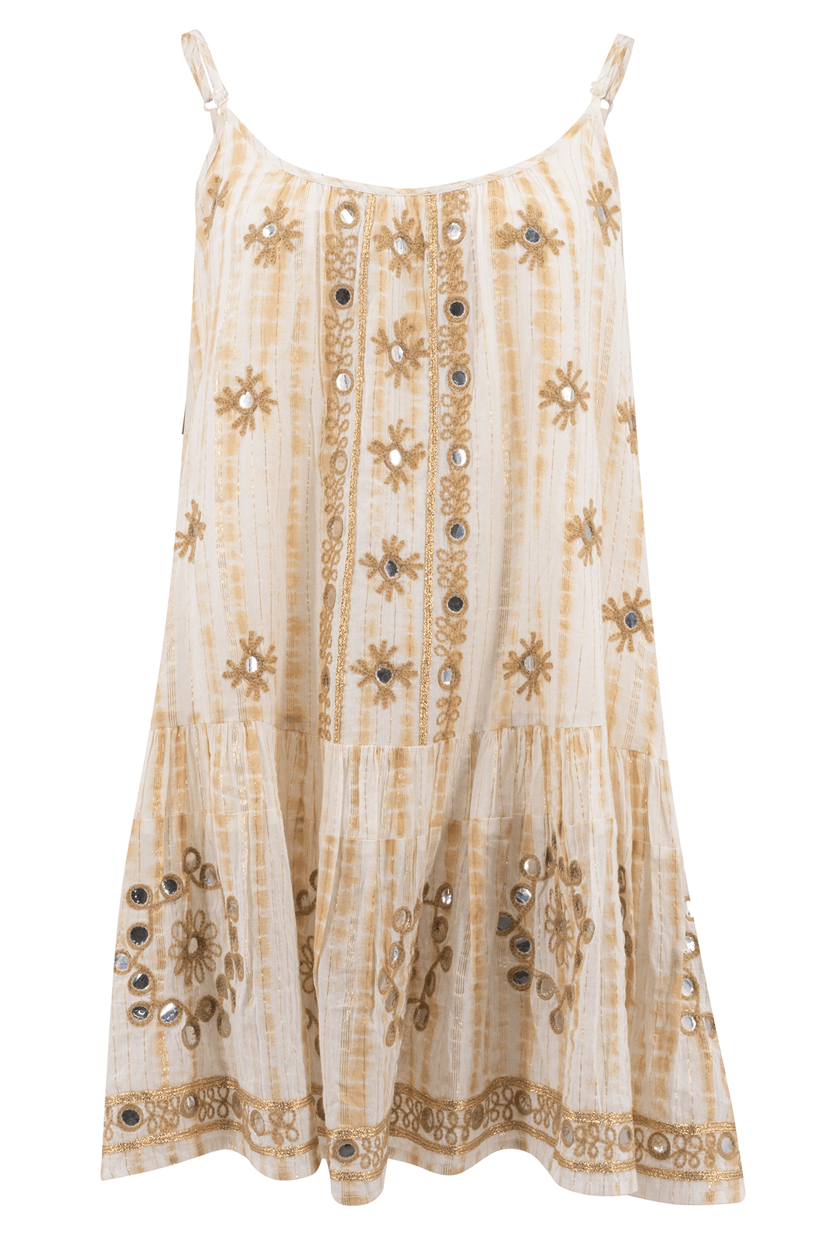 Vestido bohemio en natural de ibzmode, Marcas de Ibiza