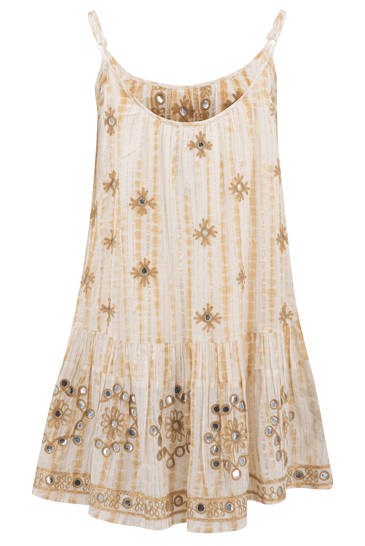 Vestido bohemio en natural de ibzmode, Marcas de Ibiza