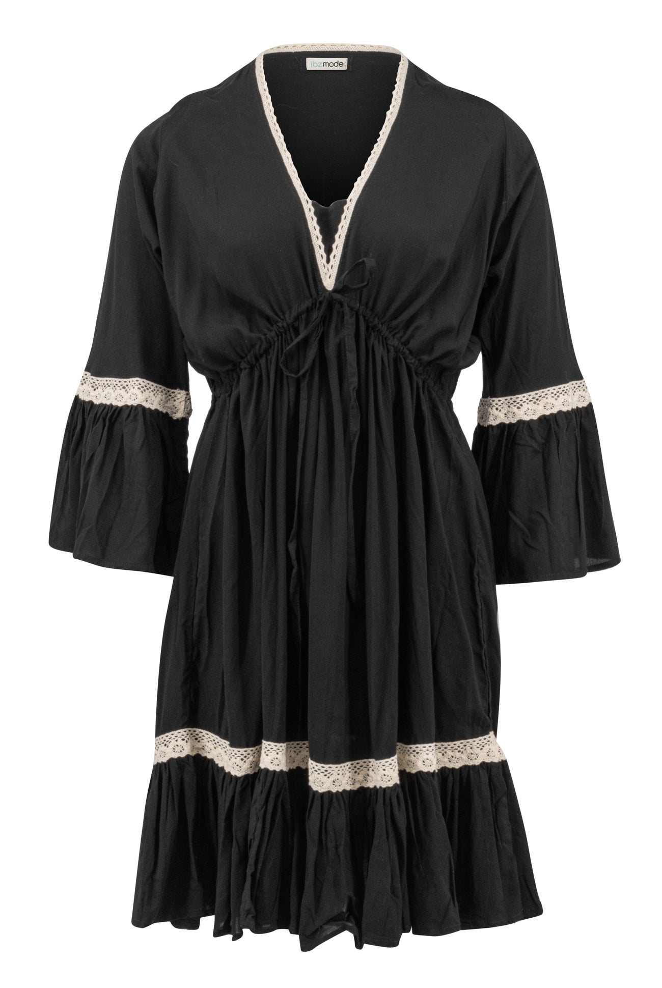 Bohemian item in black van ibzmode, Brands of Ibiza