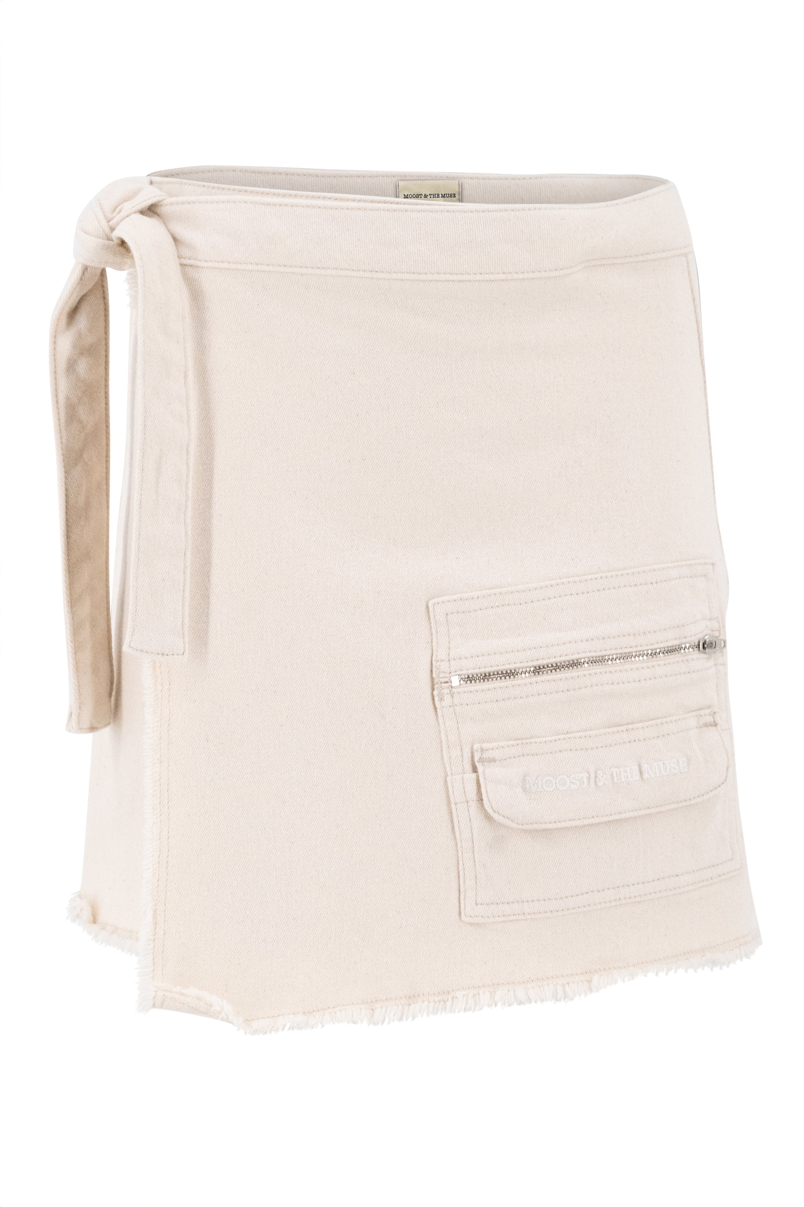 Bohemian rok in light beige van MOOST Wanted, Brands of Ibiza