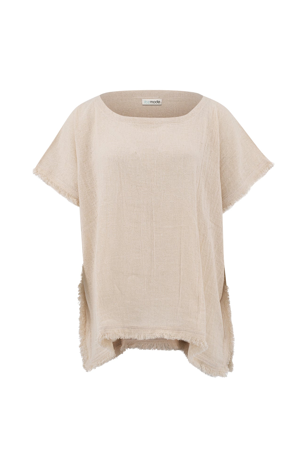 Bohemian top in ecru van ibzmode, Brands of Ibiza