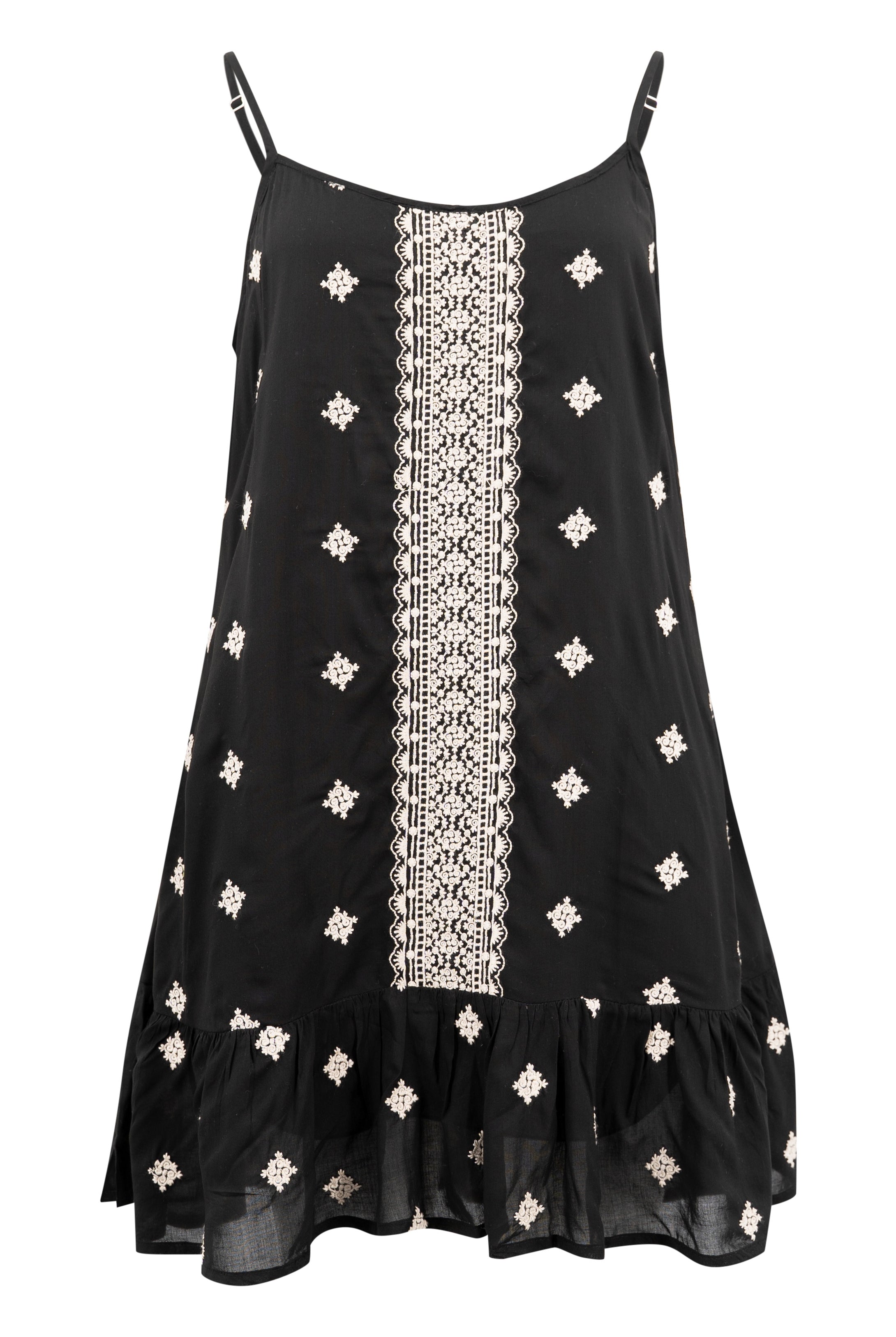 Bohemian dress in black from ibzmode, Brands of Ibiza