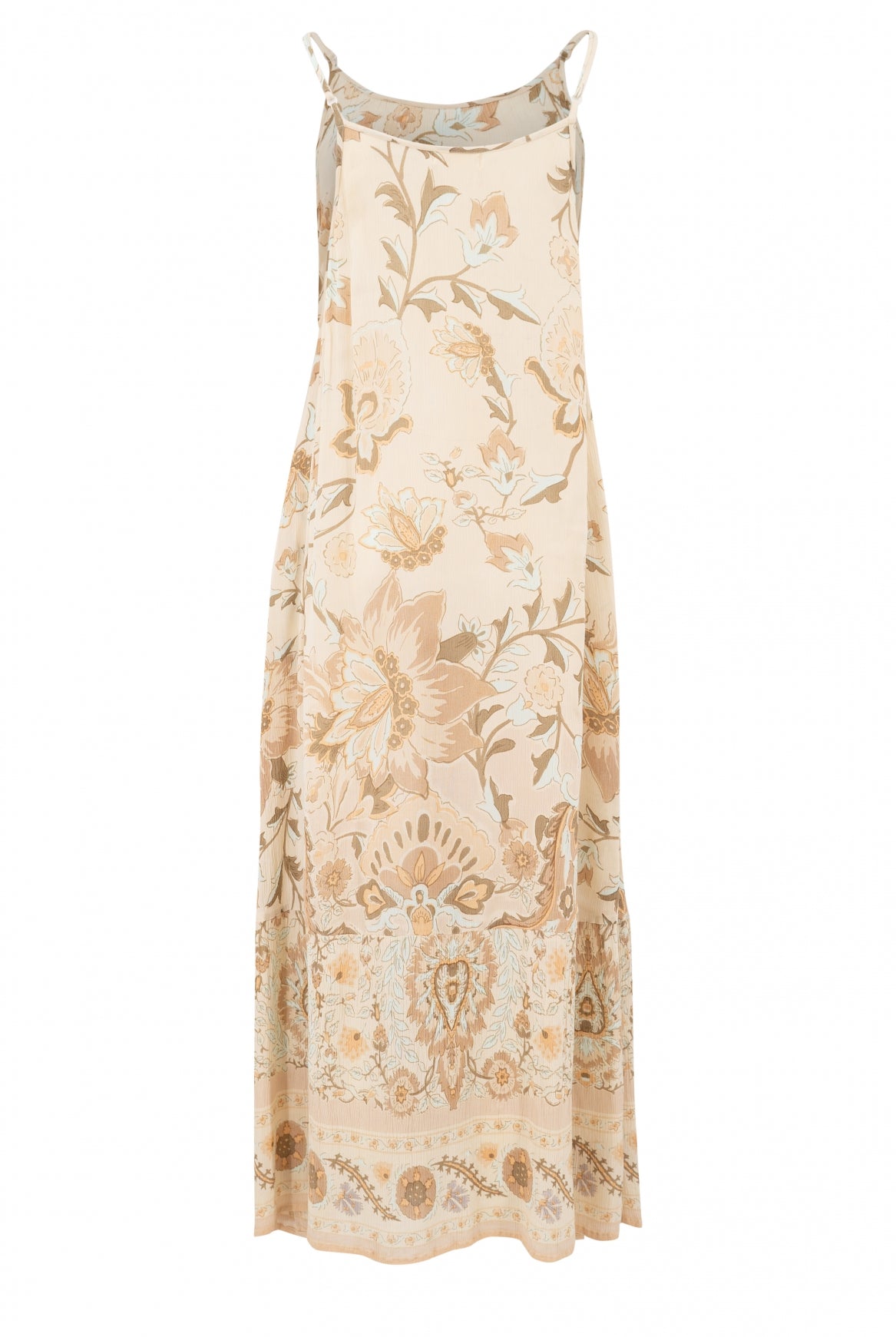 Bohemian jurk in natural van ibzmode, Brands of Ibiza