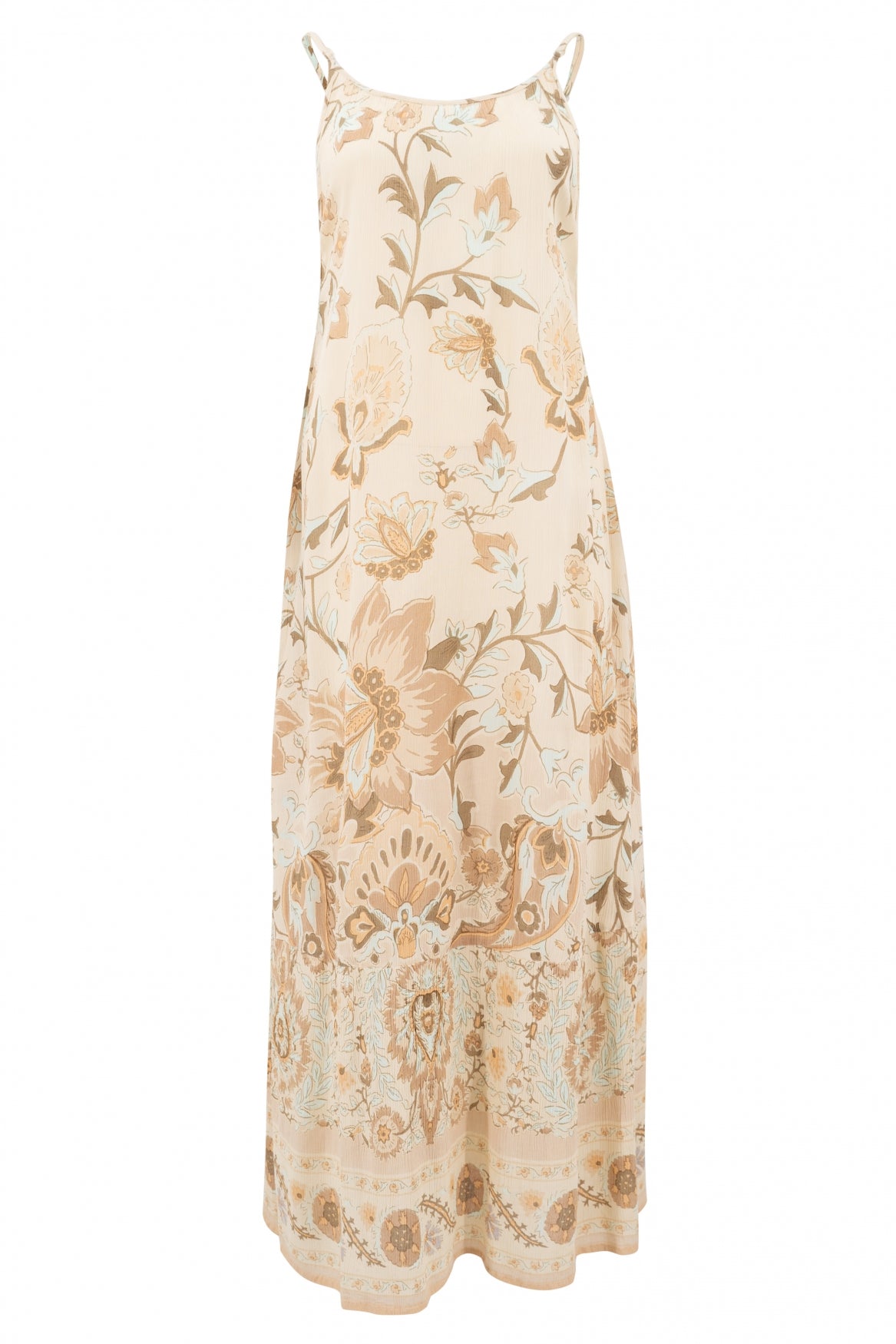 Bohemian jurk in natural van ibzmode, Brands of Ibiza
